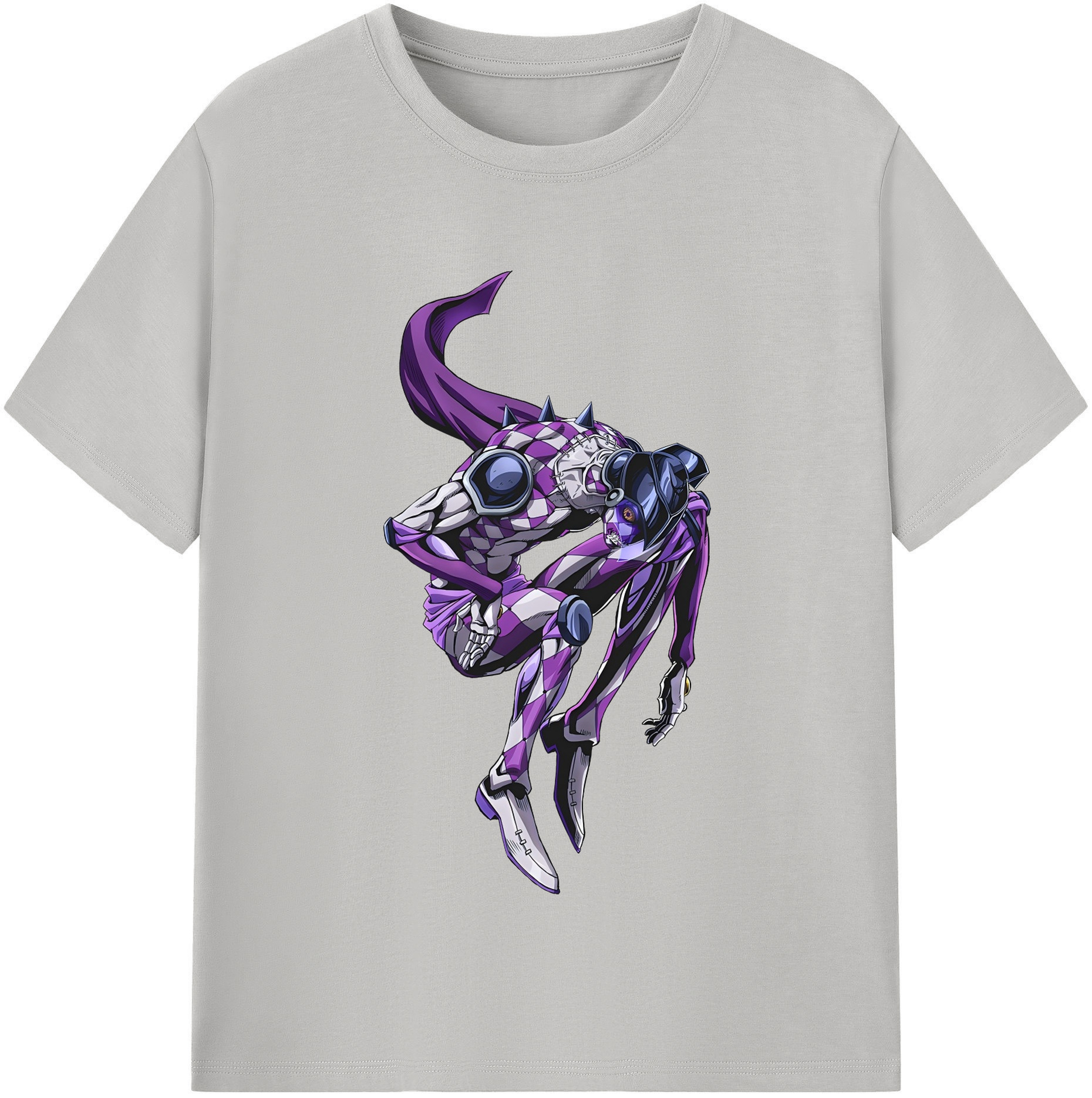 （画像用） ジョジョの奇妙な冒険 パンナコッタ?フー JoJo's Bizarre Adventure Pannacotta Fugo レディースカジュアルプリントTシャツ（綿100％）