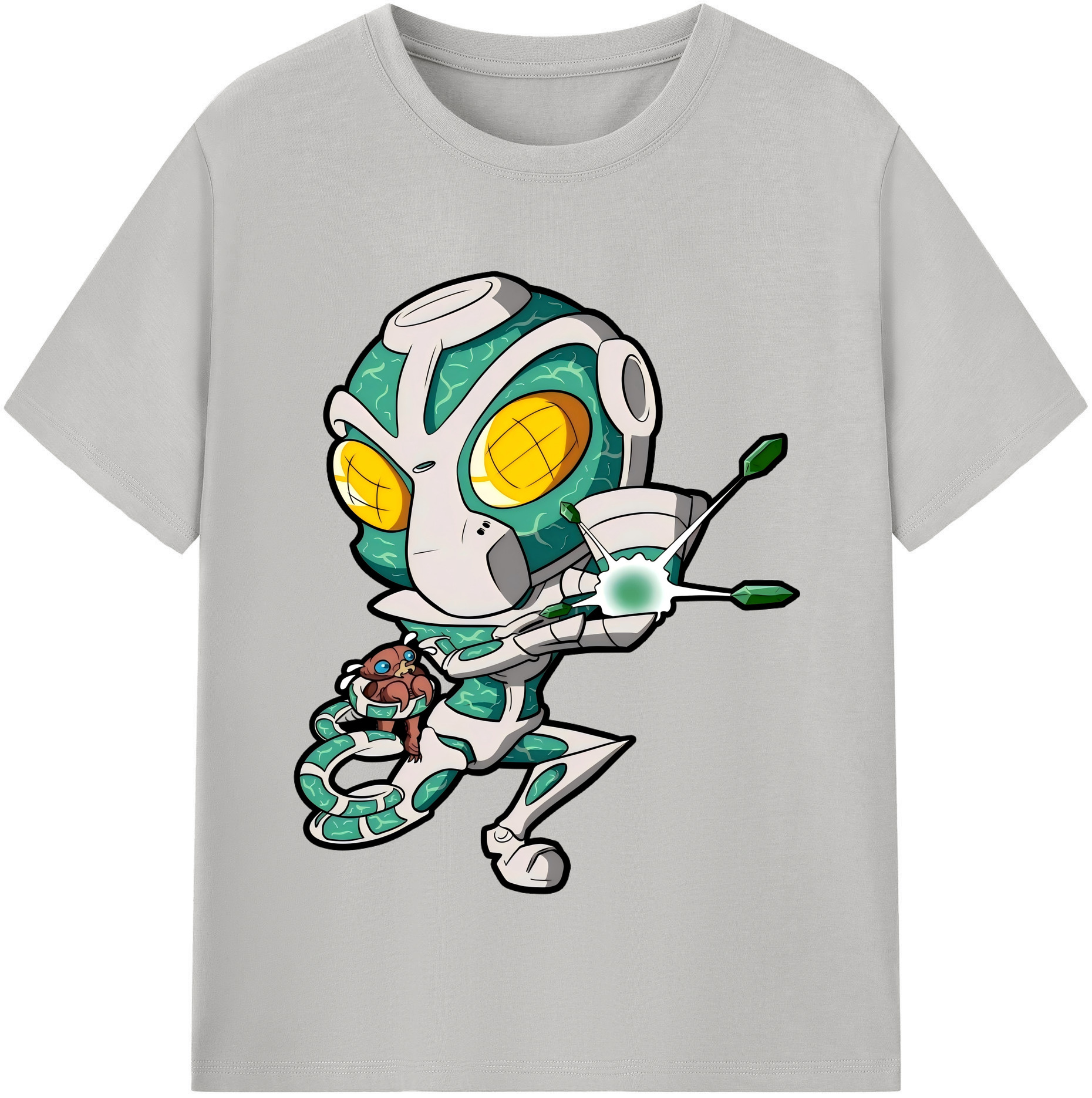 （画像用） ジョジョの奇妙な冒険 花京院 典明（かきょういん のりあき） JoJo's Bizarre Adventure Kakyoin Noriaki レディースカジュアルプリントTシャツ（綿100％）