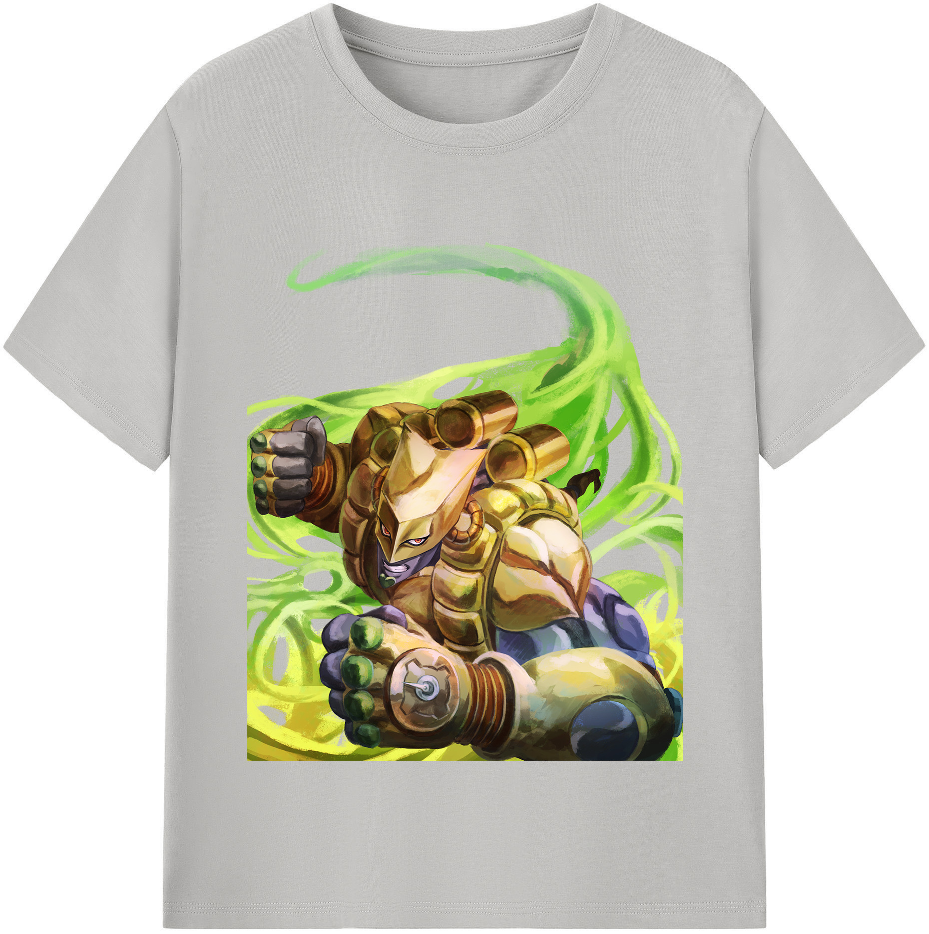 （画像用） ジョジョの奇妙な冒険 ディオ?ブランドー JoJo's Bizarre Adventure Dio Brando レディースカジュアルプリントTシャツ（綿100％）