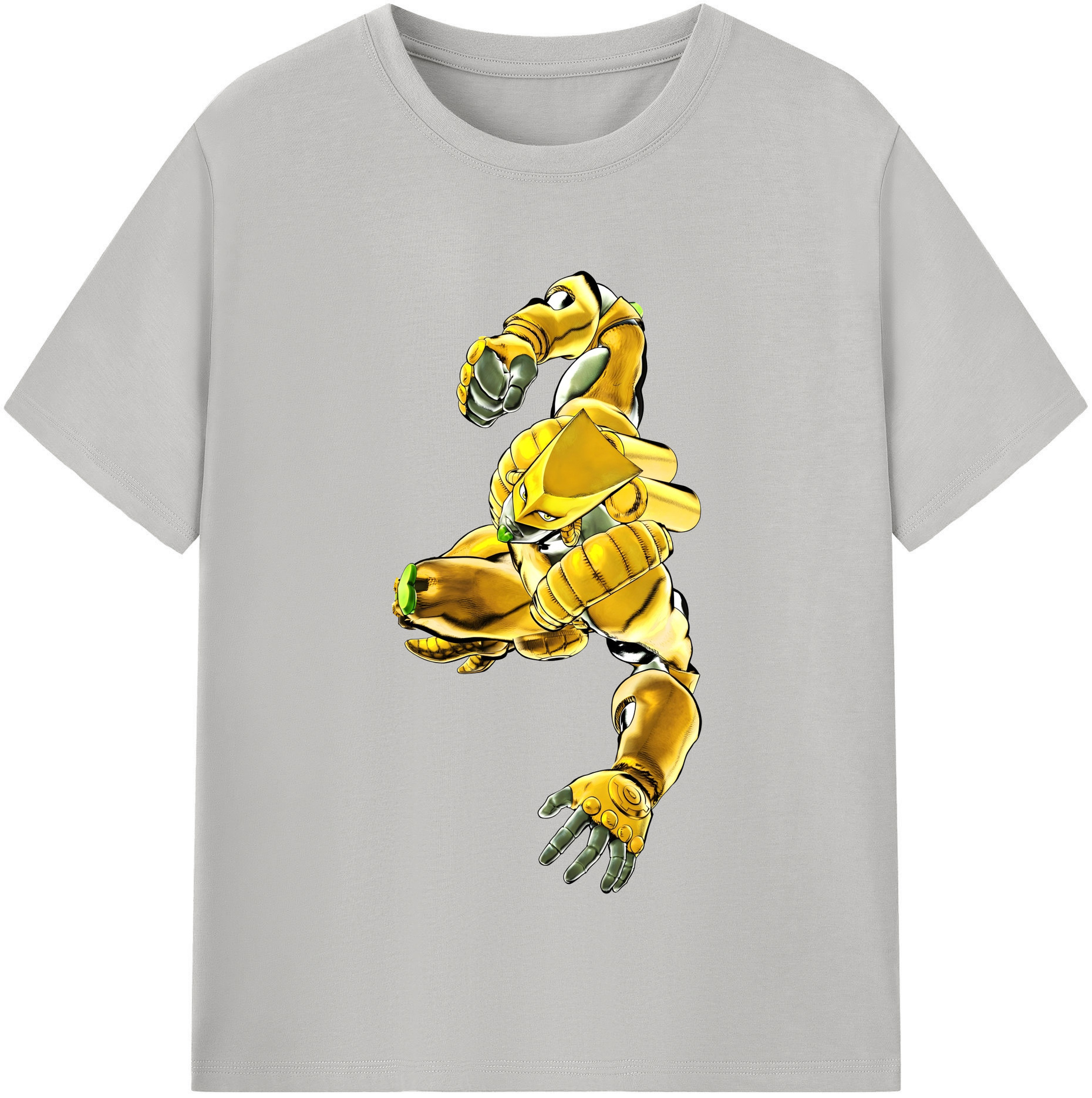 （画像用） ジョジョの奇妙な冒険 ディオ?ブランドー JoJo's Bizarre Adventure Dio Brando レディースカジュアルプリントTシャツ（綿100％）