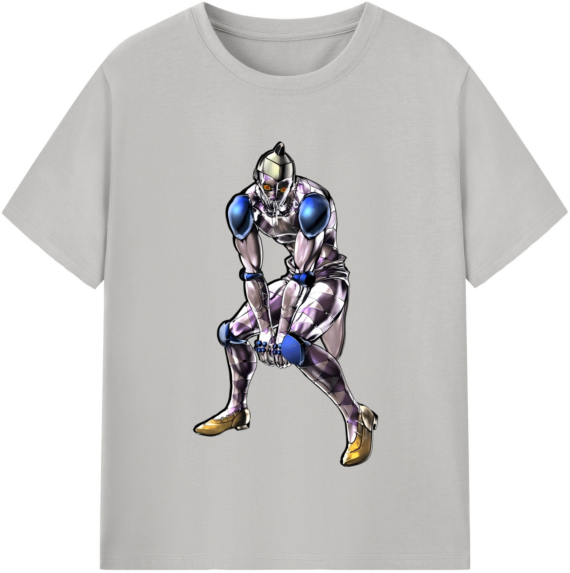 （画像用） ジョジョの奇妙な冒険 JoJo's Bizarre Adventure レディースカジュアルプリントTシャツ（綿100％）