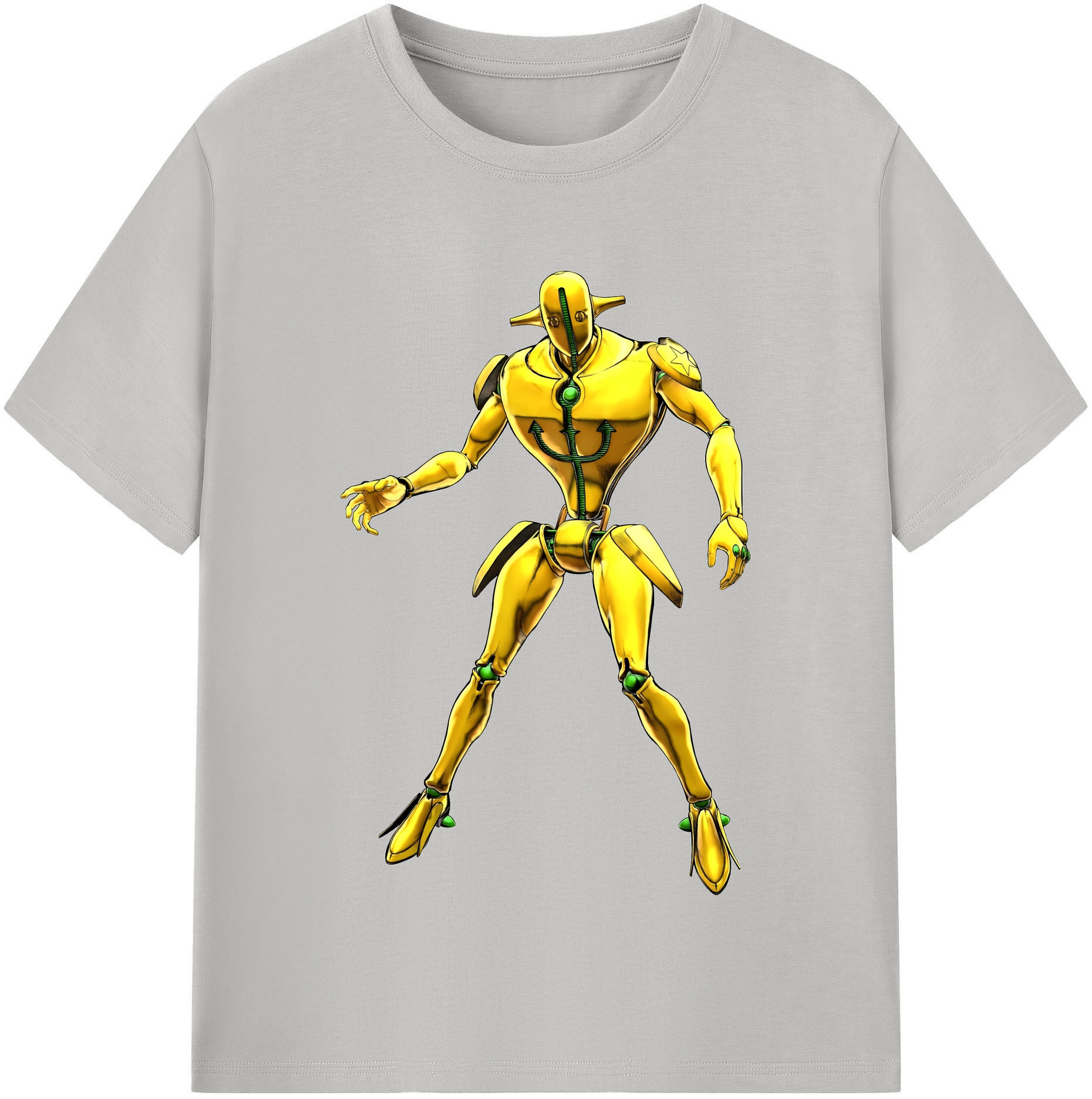 （画像用） ジョジョの奇妙な冒険 JoJo's Bizarre Adventure レディースカジュアルプリントTシャツ（綿100％）