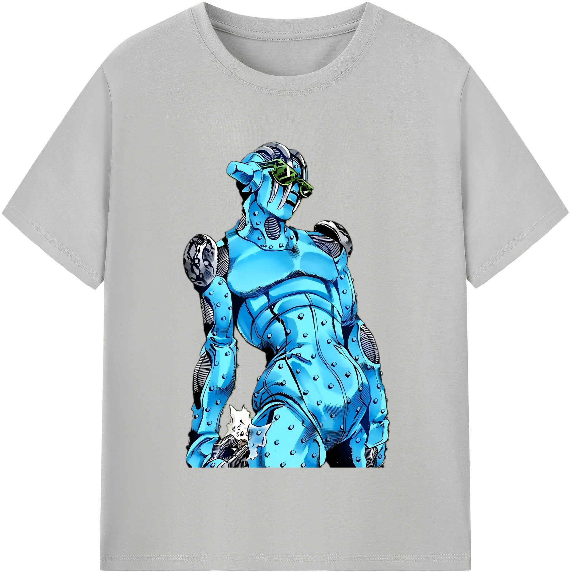 （画像用） ジョジョの奇妙な冒険 JoJo's Bizarre Adventure レディースカジュアルプリントTシャツ（綿100％）