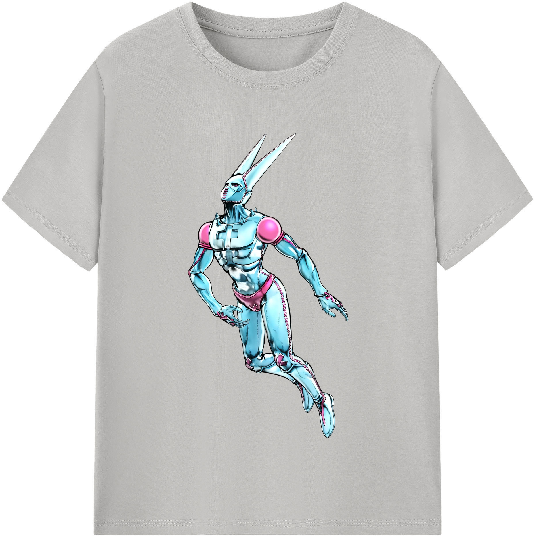 （画像用） ジョジョの奇妙な冒険 JoJo's Bizarre Adventure レディースカジュアルプリントTシャツ（綿100％）