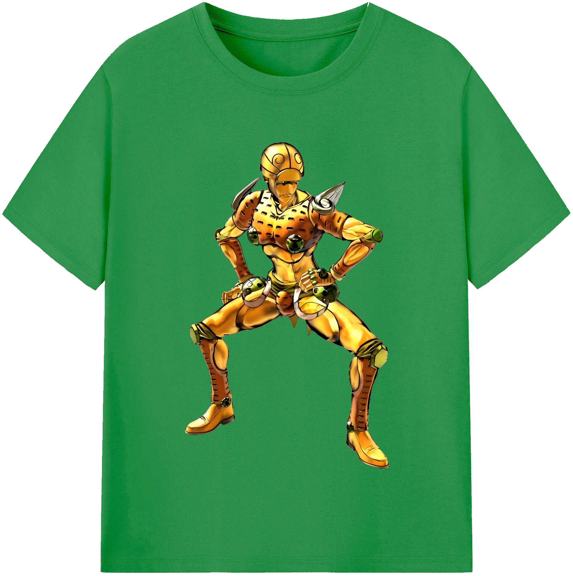 （画像用） ジョジョの奇妙な冒険 ジョルノ?ジョバァーナ JoJo's Bizarre Adventure Giorno Giovanna レディースカジュアルプリントTシャツ（綿100％）