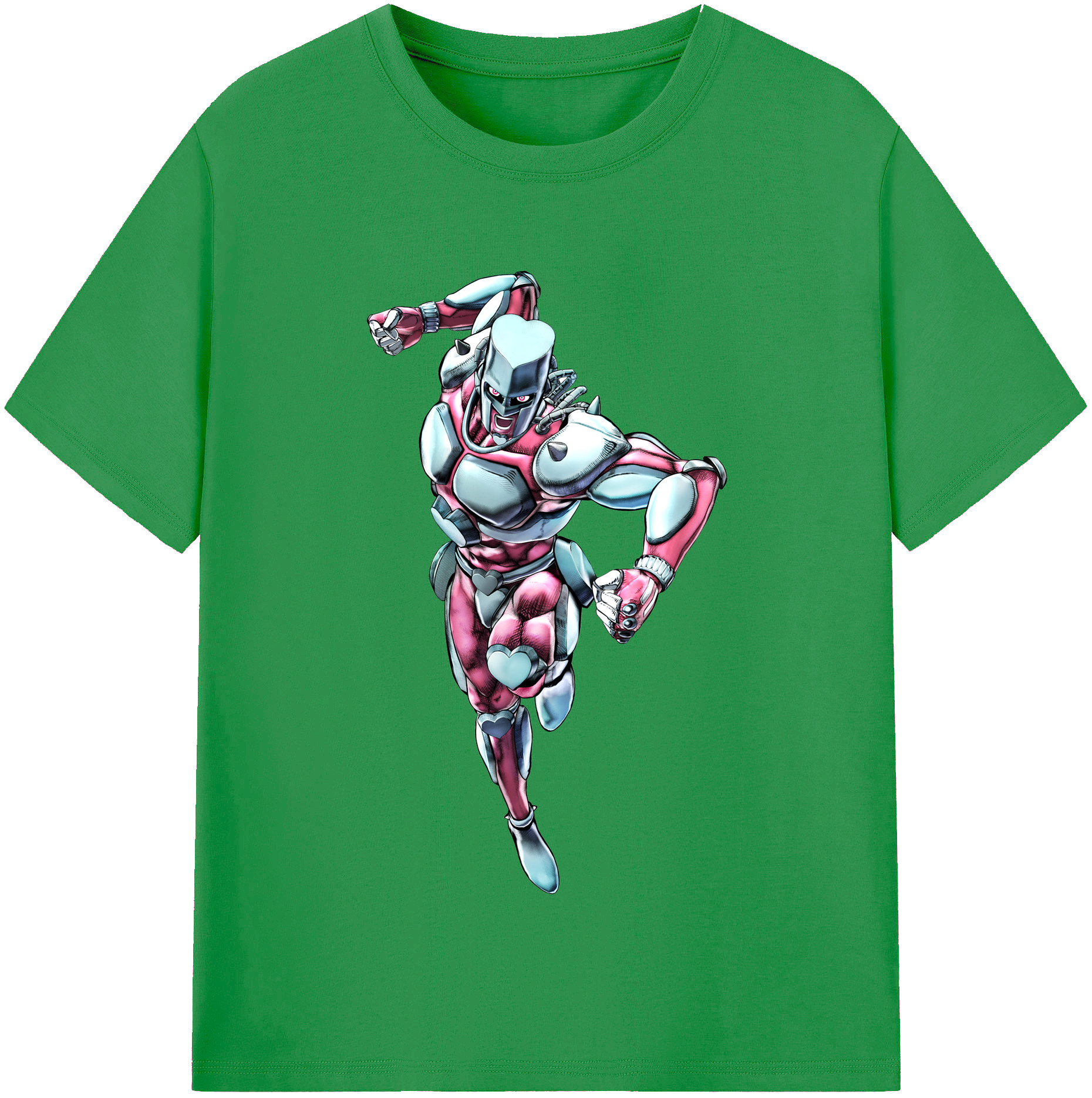 （画像用） ジョジョの奇妙な冒険 ひがしかた じょうすけ JoJo's Bizarre Adventure Higashikata Josuke レディースカジュアルプリントTシャツ（綿100％）