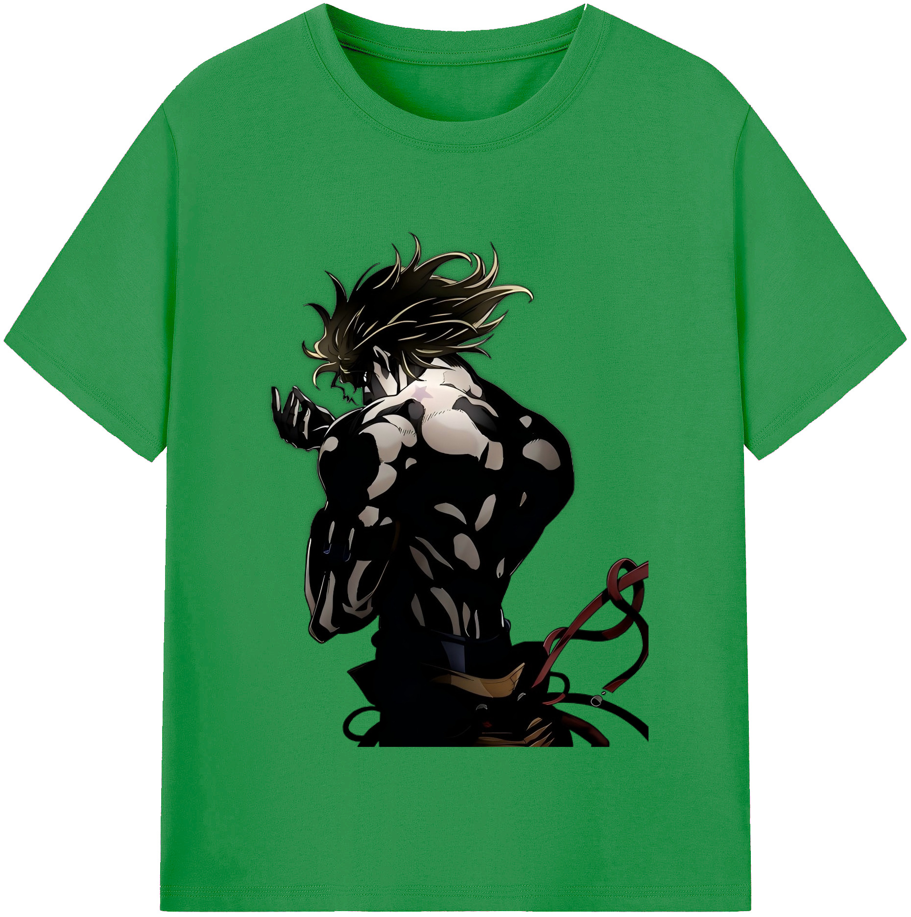（画像用） ジョジョの奇妙な冒険 ディオ?ブランドー JoJo's Bizarre Adventure Dio Brando レディースカジュアルプリントTシャツ（綿100％）