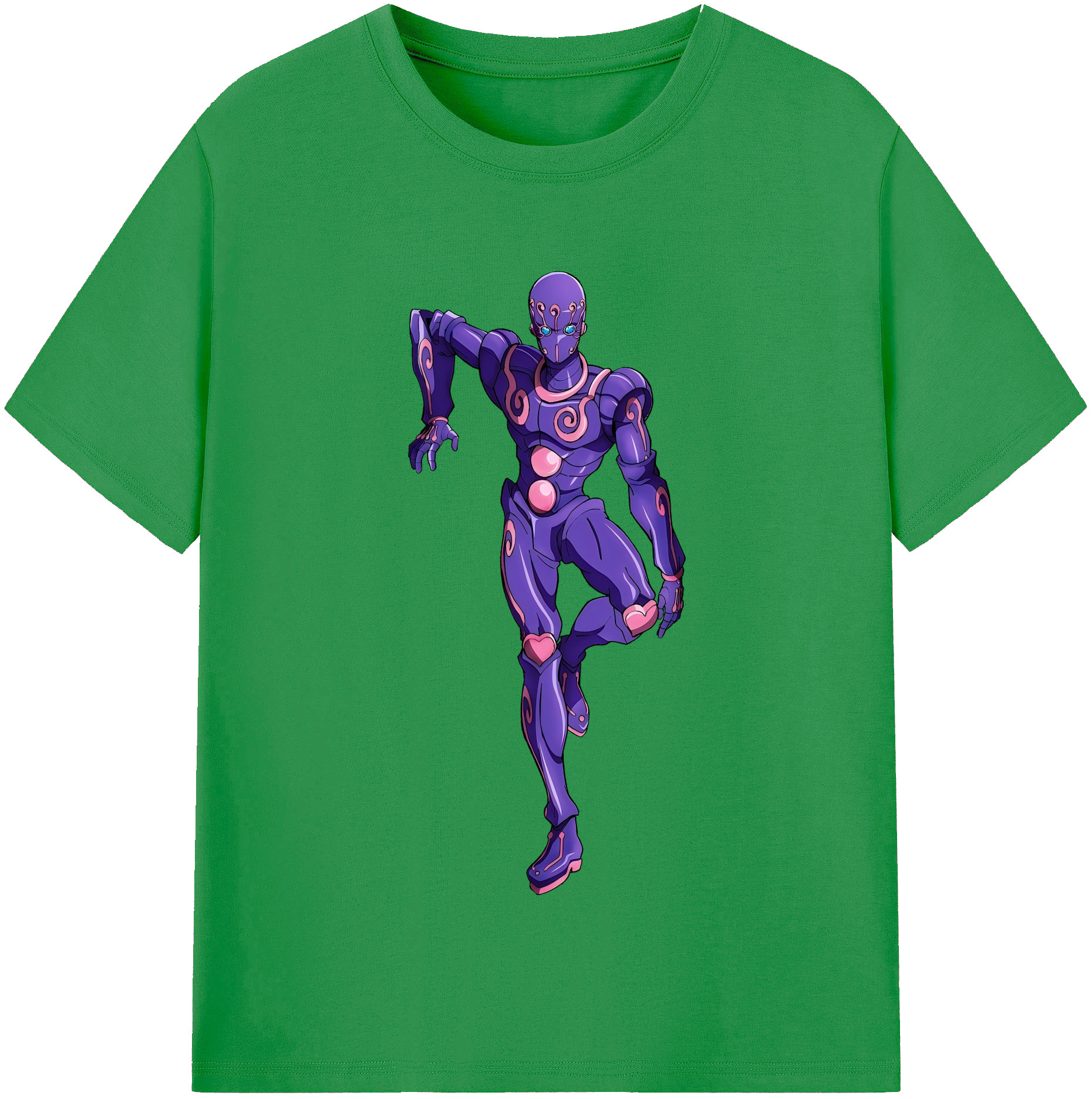 （画像用） ジョジョの奇妙な冒険 JoJo's Bizarre Adventure レディースカジュアルプリントTシャツ（綿100％）