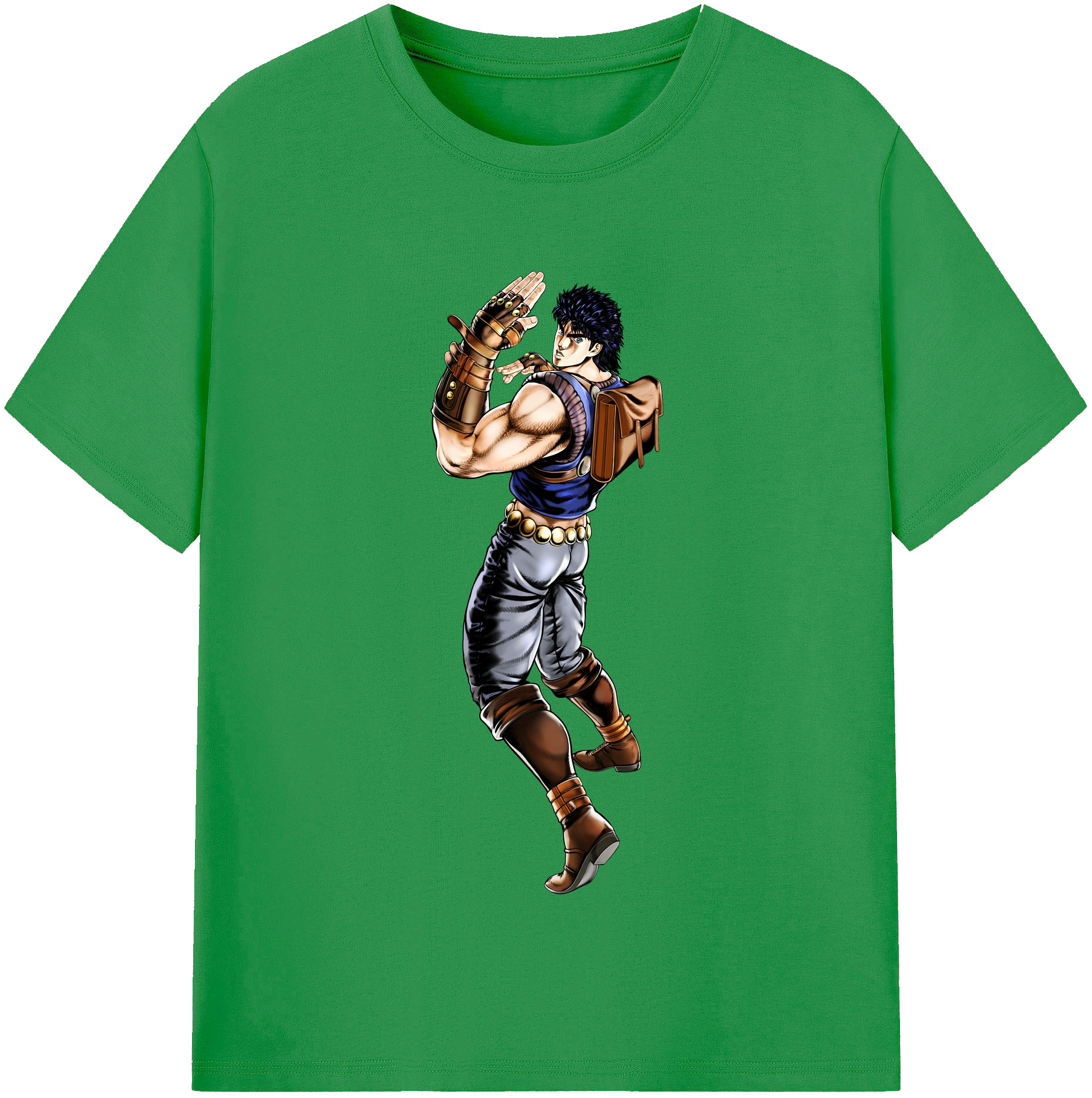 （画像用） ジョジョの奇妙な冒険 /ジョナサン?ジョースター JoJo's Bizarre Adventure Jonathan Joestar レディースカジュアルプリントTシャツ（綿100％）