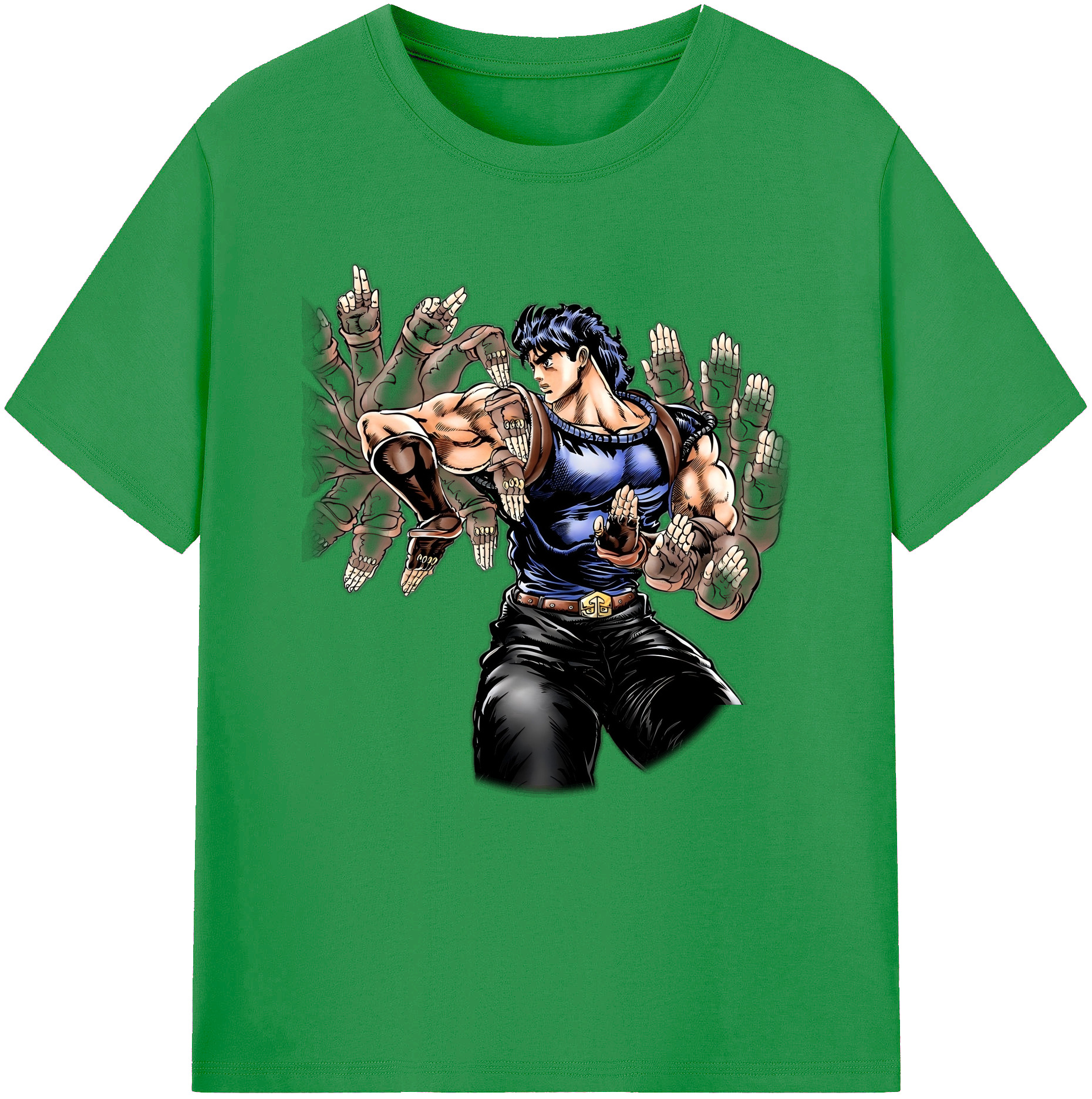 （画像用） ジョジョの奇妙な冒険 /ジョナサン?ジョースター JoJo's Bizarre Adventure Jonathan Joestar レディースカジュアルプリントTシャツ（綿100％）