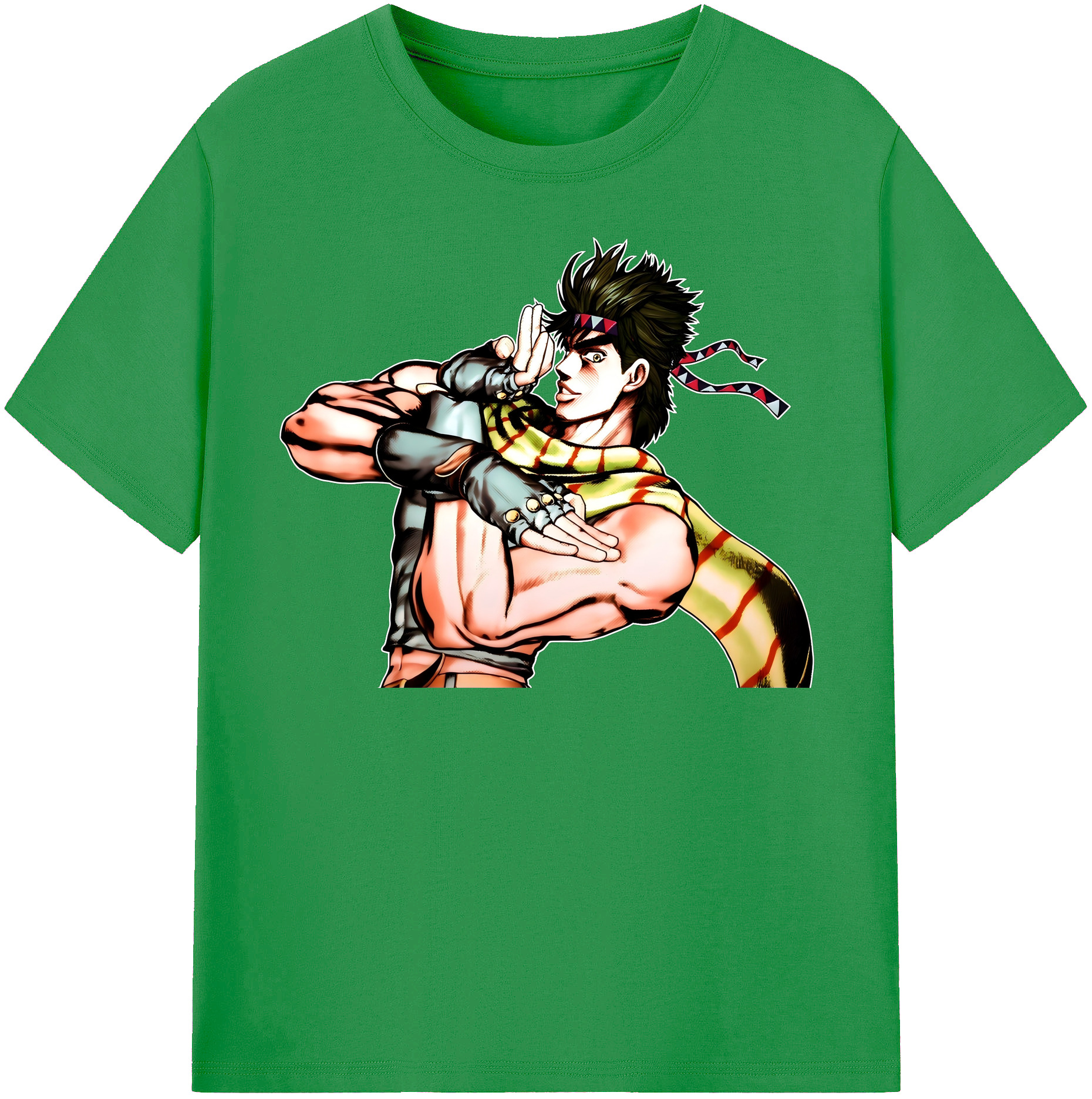 （画像用） ジョジョの奇妙な冒険 ジョセフ?ジョースター JoJo's Bizarre Adventure Joseph Joestar レディースカジュアルプリントTシャツ（綿100％）
