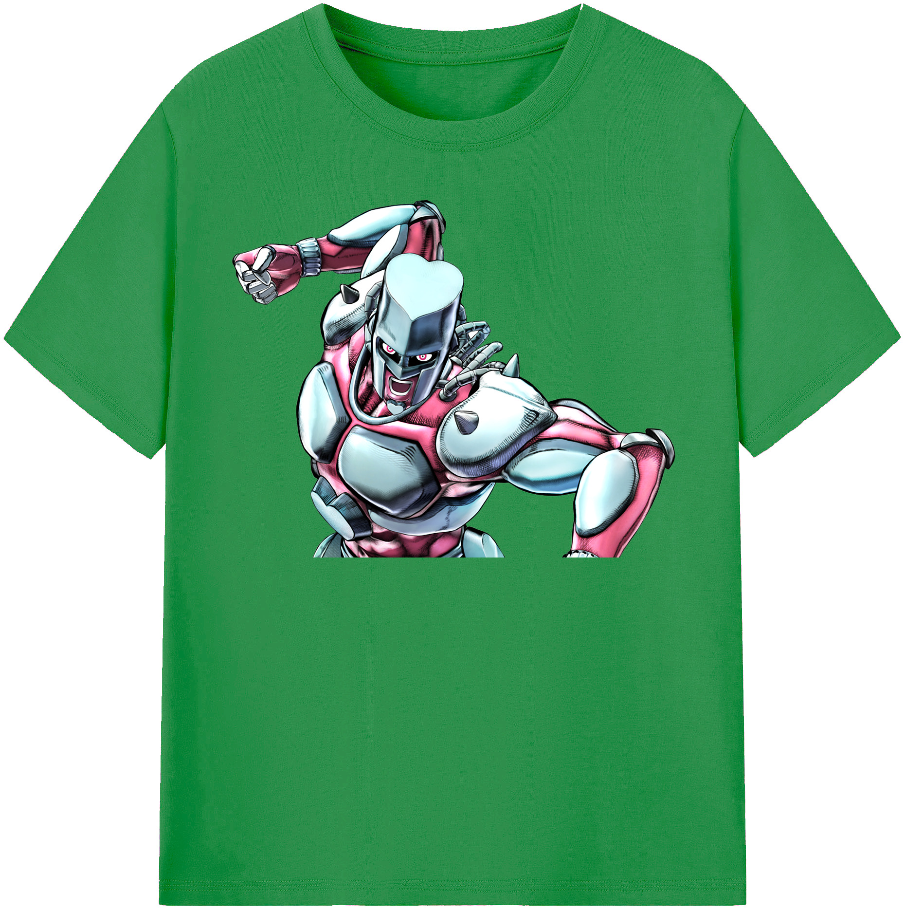 （画像用） ジョジョの奇妙な冒険 ひがしかた じょうすけ JoJo's Bizarre Adventure Higashikata Josuke レディースカジュアルプリントTシャツ（綿100％）