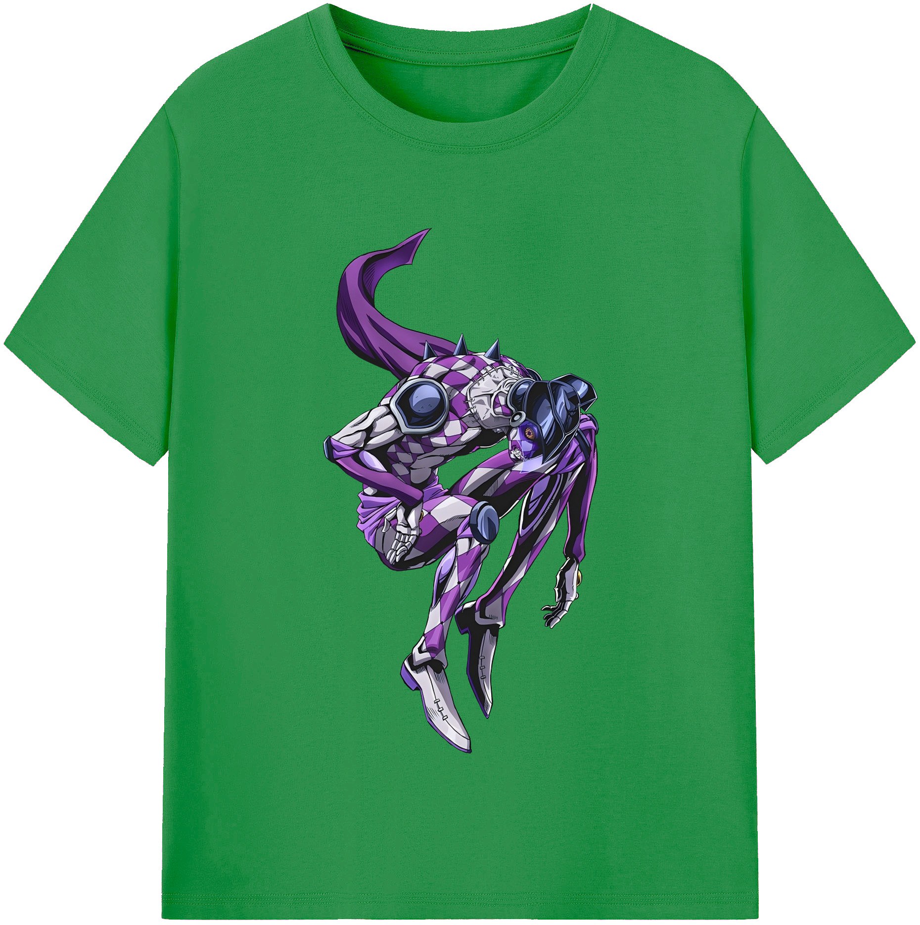 （画像用） ジョジョの奇妙な冒険 パンナコッタ?フー JoJo's Bizarre Adventure Pannacotta Fugo レディースカジュアルプリントTシャツ（綿100％）