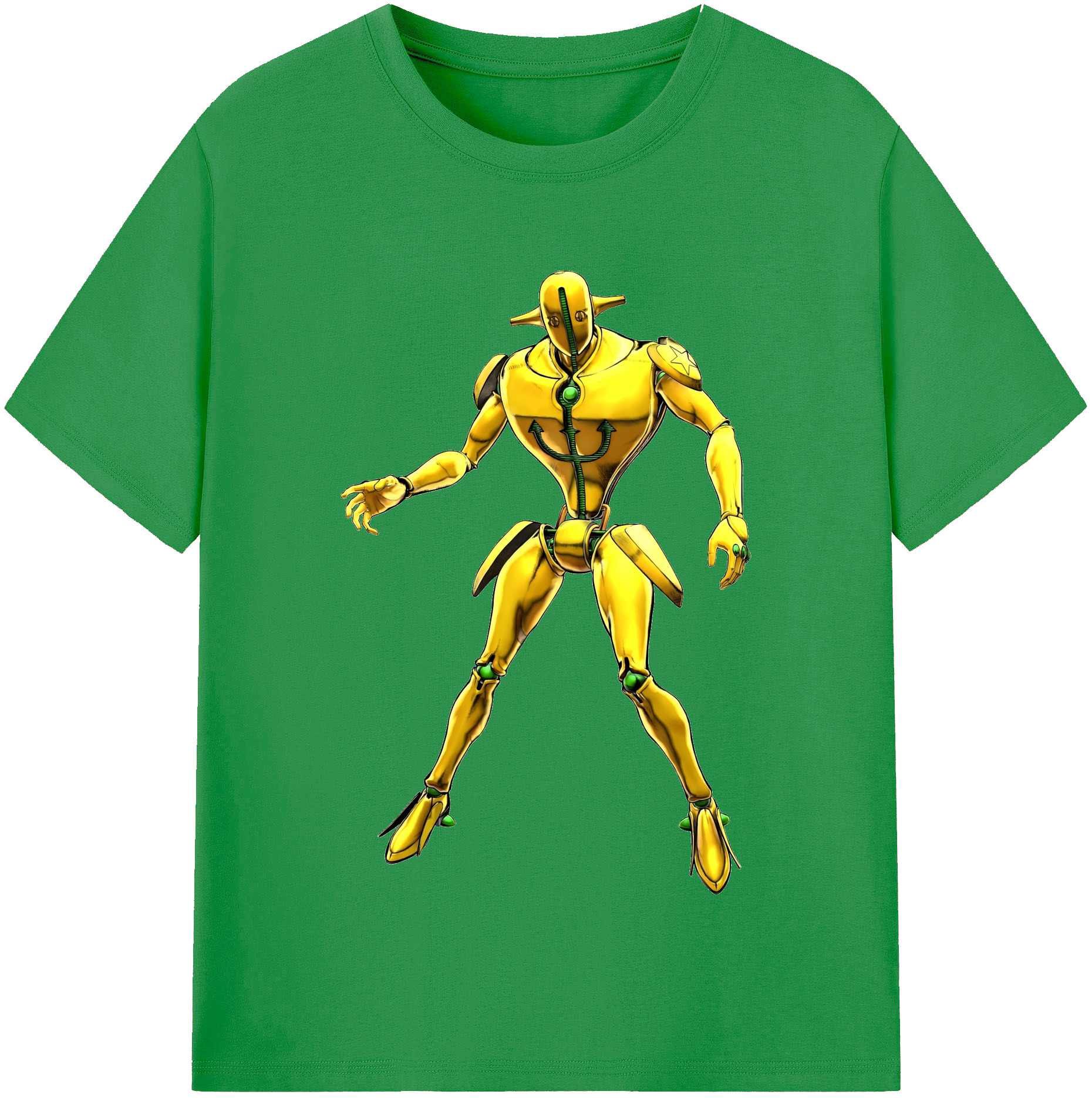 （画像用） ジョジョの奇妙な冒険 JoJo's Bizarre Adventure レディースカジュアルプリントTシャツ（綿100％）