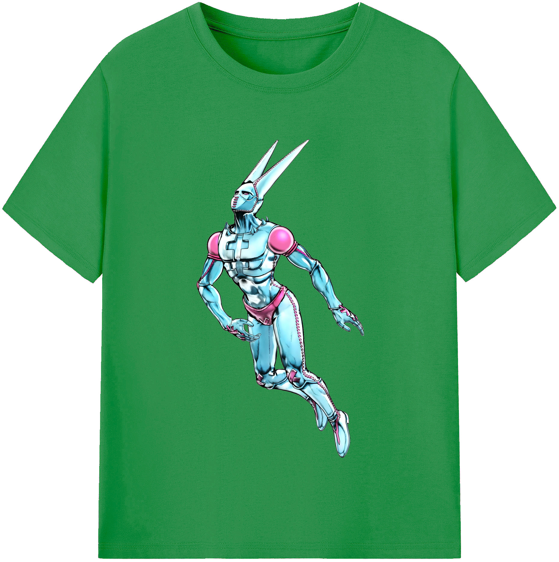 （画像用） ジョジョの奇妙な冒険 JoJo's Bizarre Adventure レディースカジュアルプリントTシャツ（綿100％）