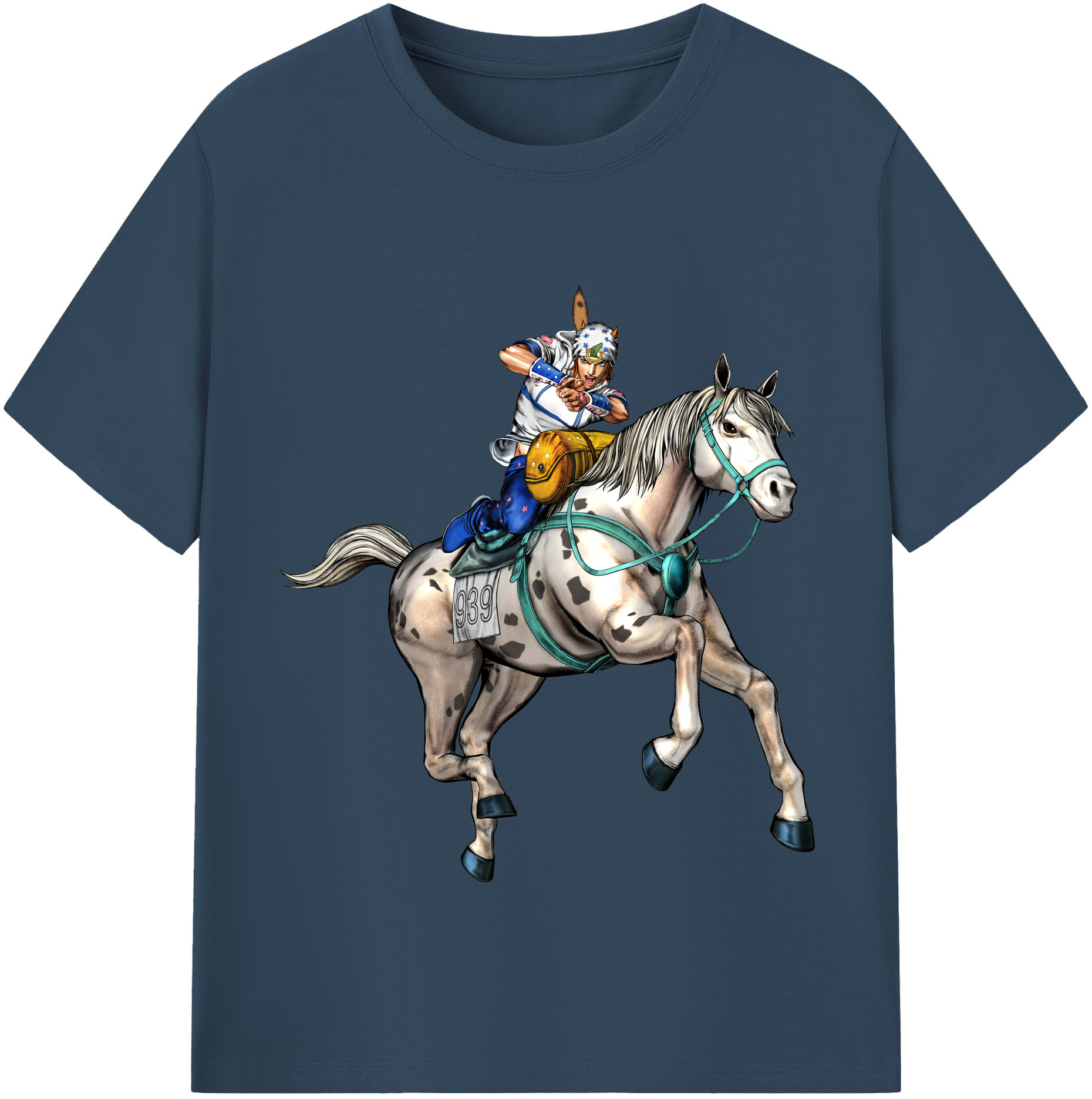 （画像用） ジョジョの奇妙な冒険 ジョナサン?ジョースター JoJo's Bizarre Adventure Jonathan Joestar レディースカジュアルプリントTシャツ（綿100％）