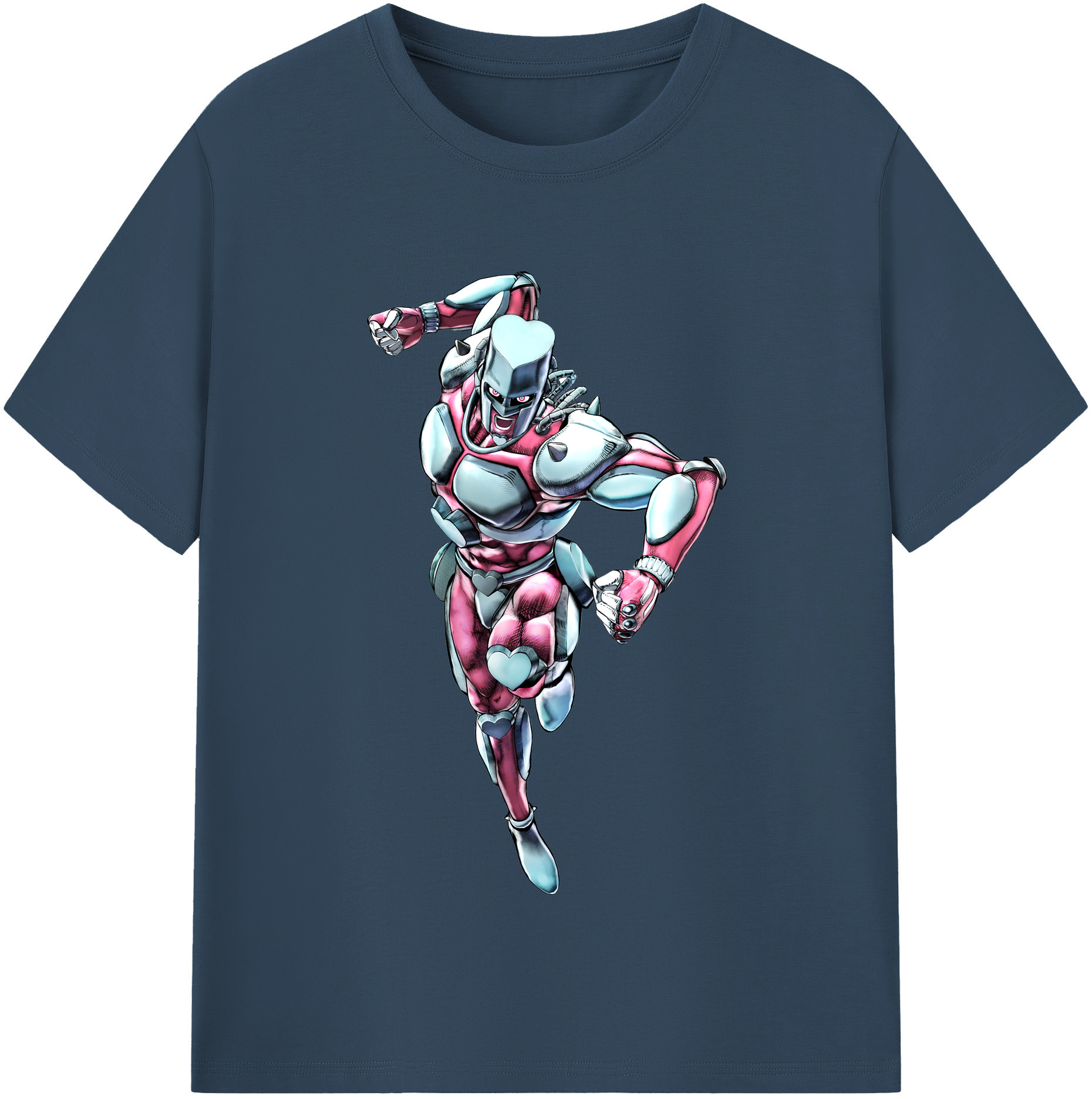 （画像用） ジョジョの奇妙な冒険 ひがしかた じょうすけ JoJo's Bizarre Adventure Higashikata Josuke レディースカジュアルプリントTシャツ（綿100％）