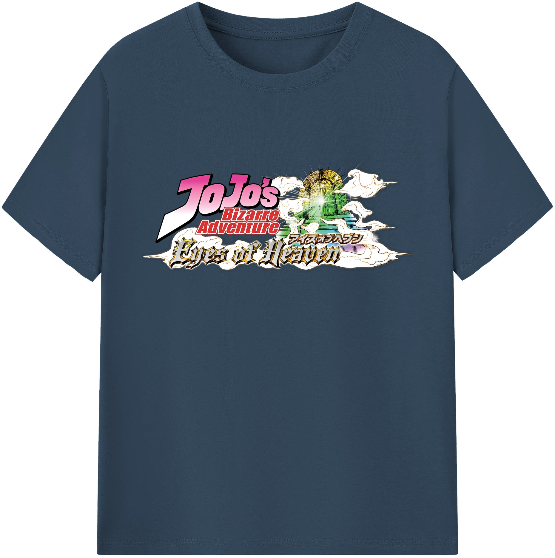 （画像用） ジョジョの奇妙な冒険 JoJo's Bizarre Adventure レディースカジュアルプリントTシャツ（綿100％）