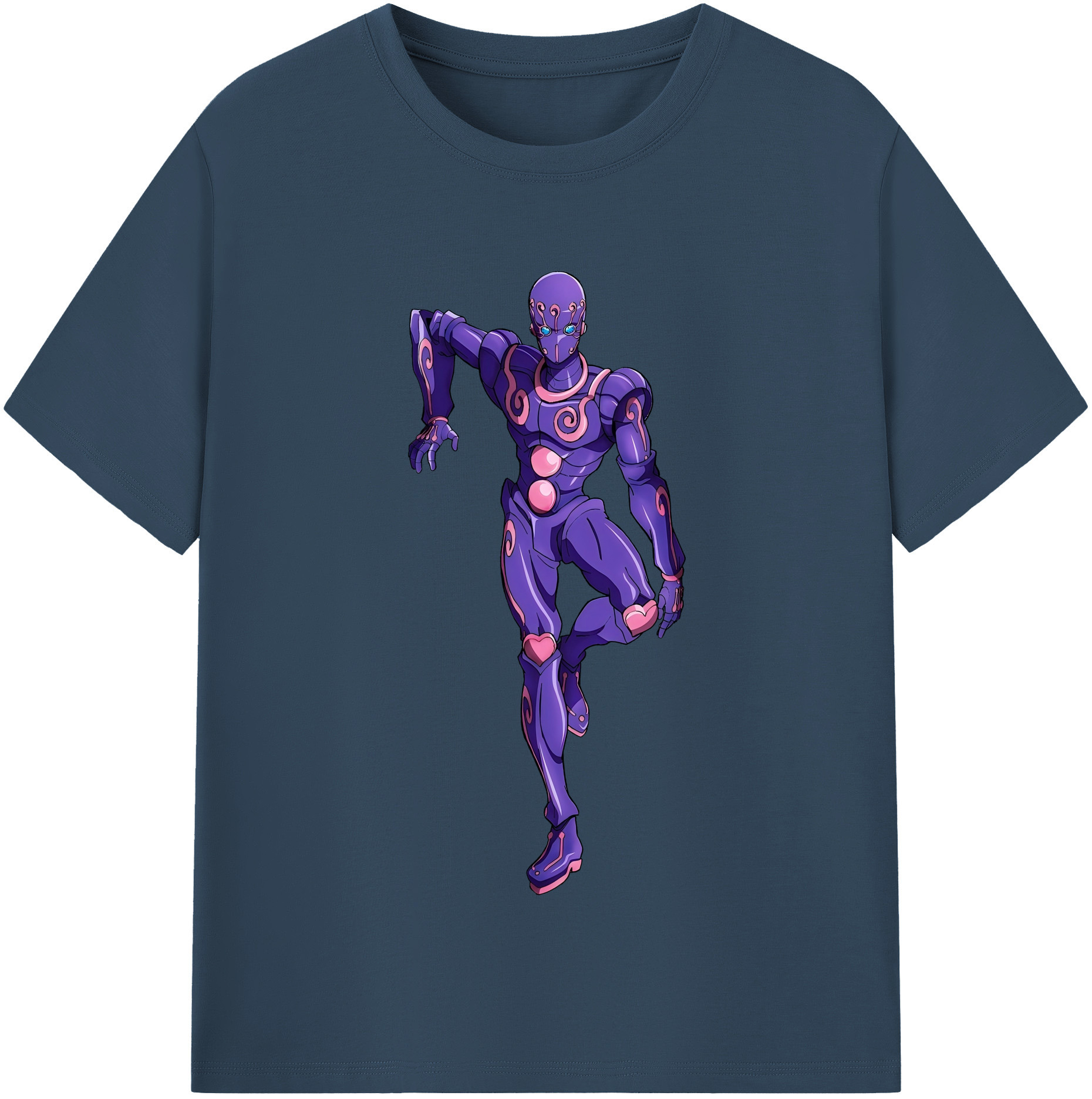 （画像用） ジョジョの奇妙な冒険 JoJo's Bizarre Adventure レディースカジュアルプリントTシャツ（綿100％）