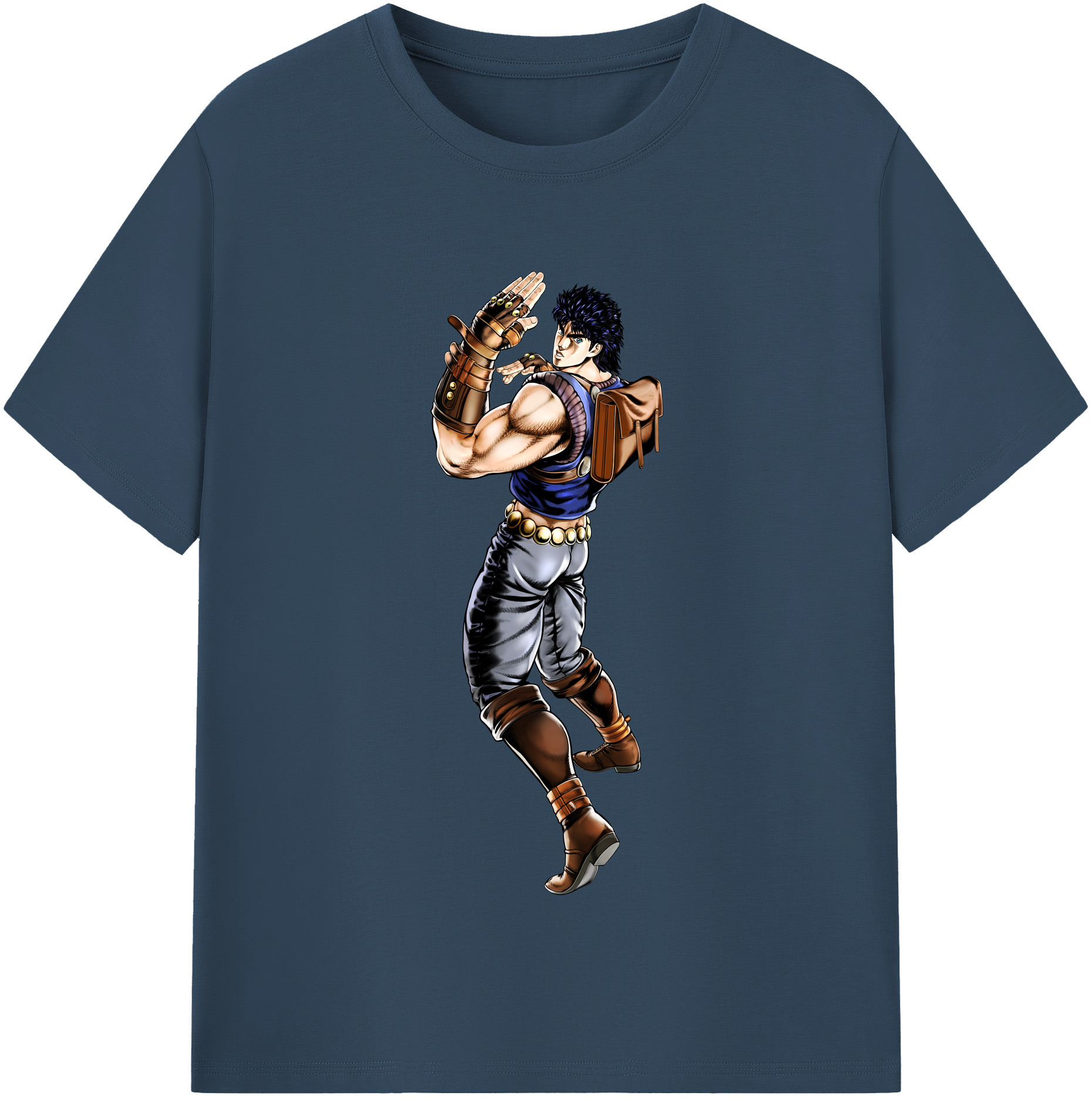 （画像用） ジョジョの奇妙な冒険 /ジョナサン?ジョースター JoJo's Bizarre Adventure Jonathan Joestar レディースカジュアルプリントTシャツ（綿100％）