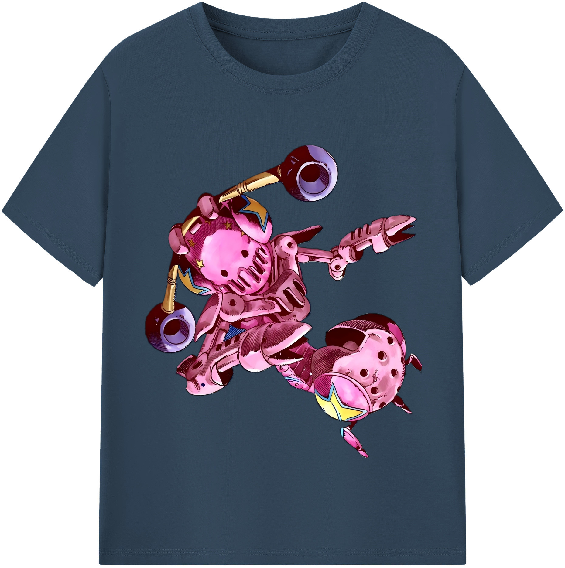 （画像用） ジョジョの奇妙な冒険 ジョナサン?ジョースター JoJo's Bizarre Adventure Jonathan Joestar レディースカジュアルプリントTシャツ（綿100％）