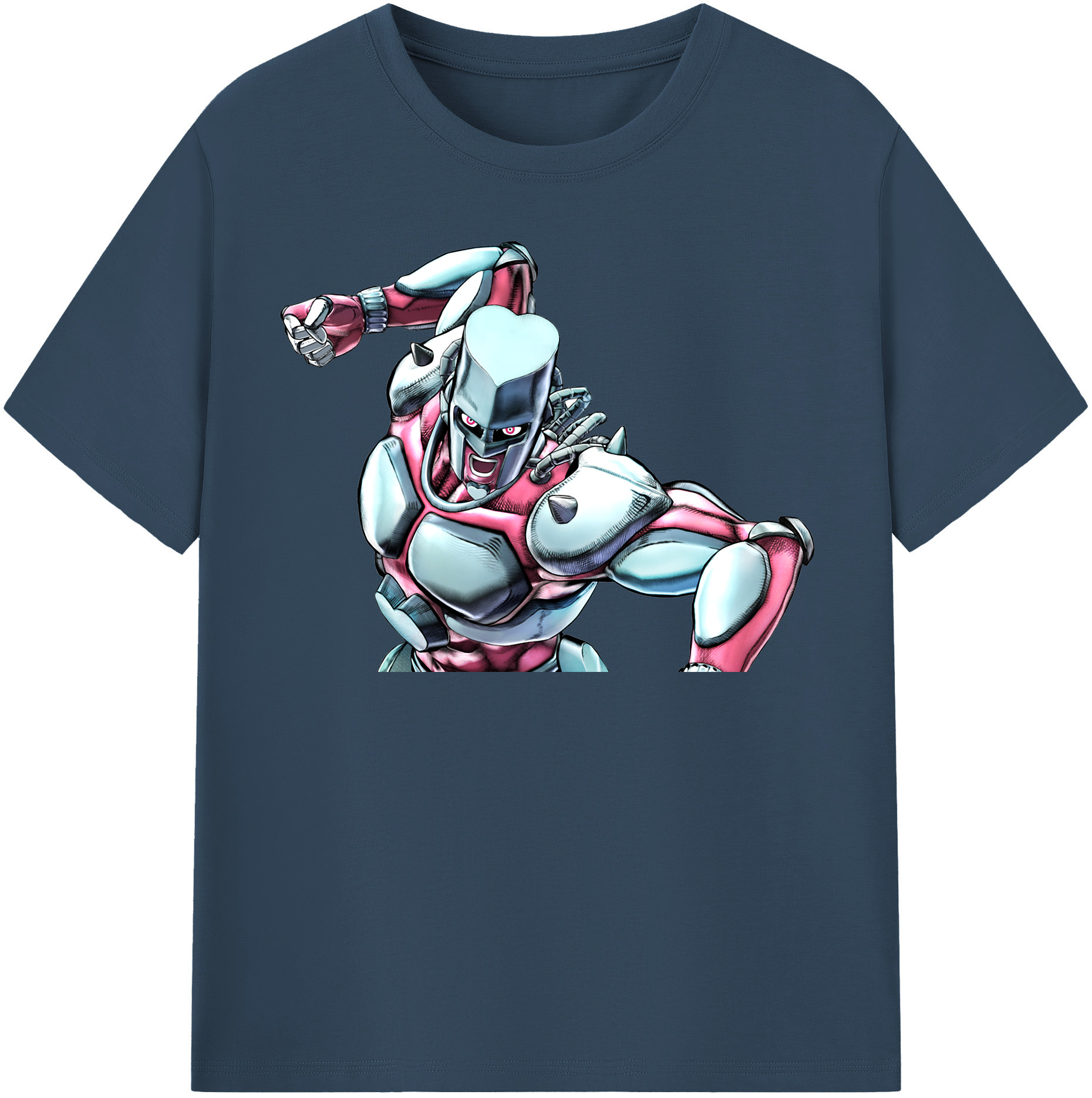（画像用） ジョジョの奇妙な冒険 ひがしかた じょうすけ JoJo's Bizarre Adventure Higashikata Josuke レディースカジュアルプリントTシャツ（綿100％）