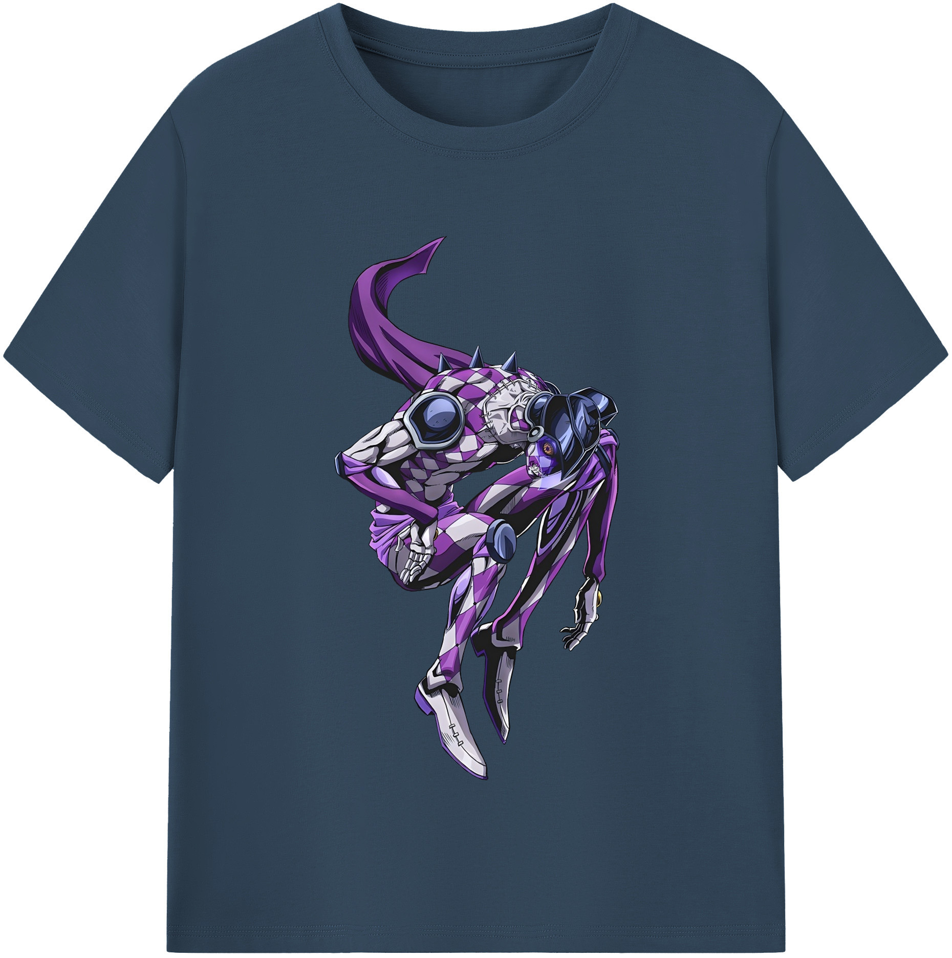 （画像用） ジョジョの奇妙な冒険 パンナコッタ?フー JoJo's Bizarre Adventure Pannacotta Fugo レディースカジュアルプリントTシャツ（綿100％）