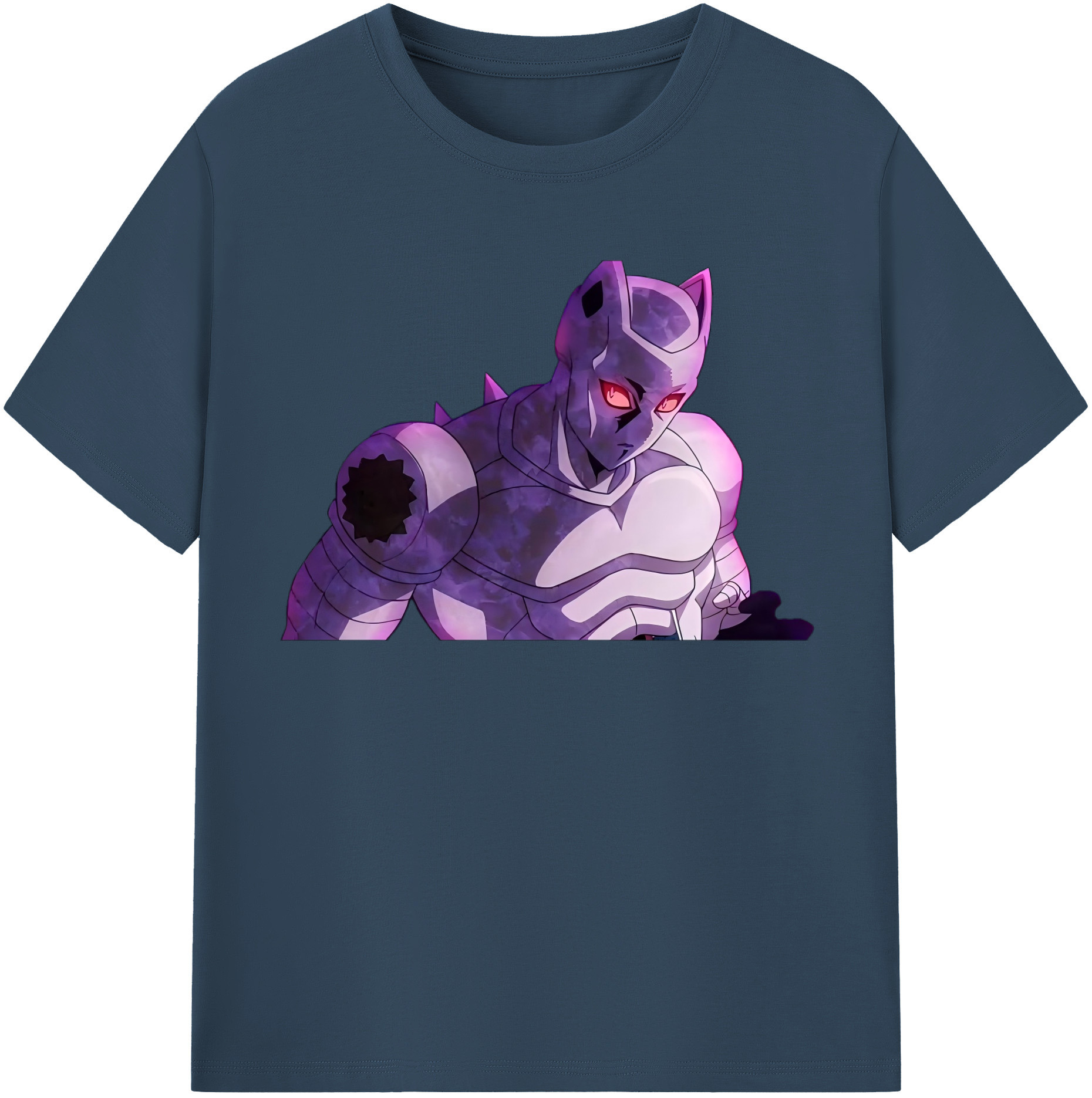 （画像用） ジョジョの奇妙な冒険 きら よしかげ JoJo's Bizarre Adventure Kira Yoshikage レディースカジュアルプリントTシャツ（綿100％）