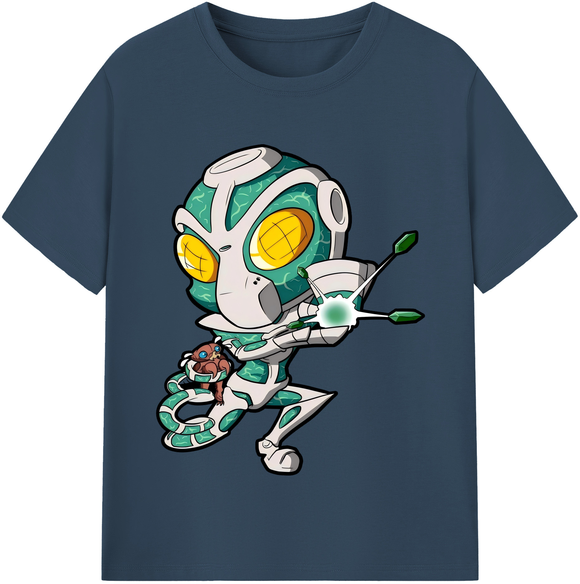 （画像用） ジョジョの奇妙な冒険 花京院 典明（かきょういん のりあき） JoJo's Bizarre Adventure Kakyoin Noriaki レディースカジュアルプリントTシャツ（綿100％）