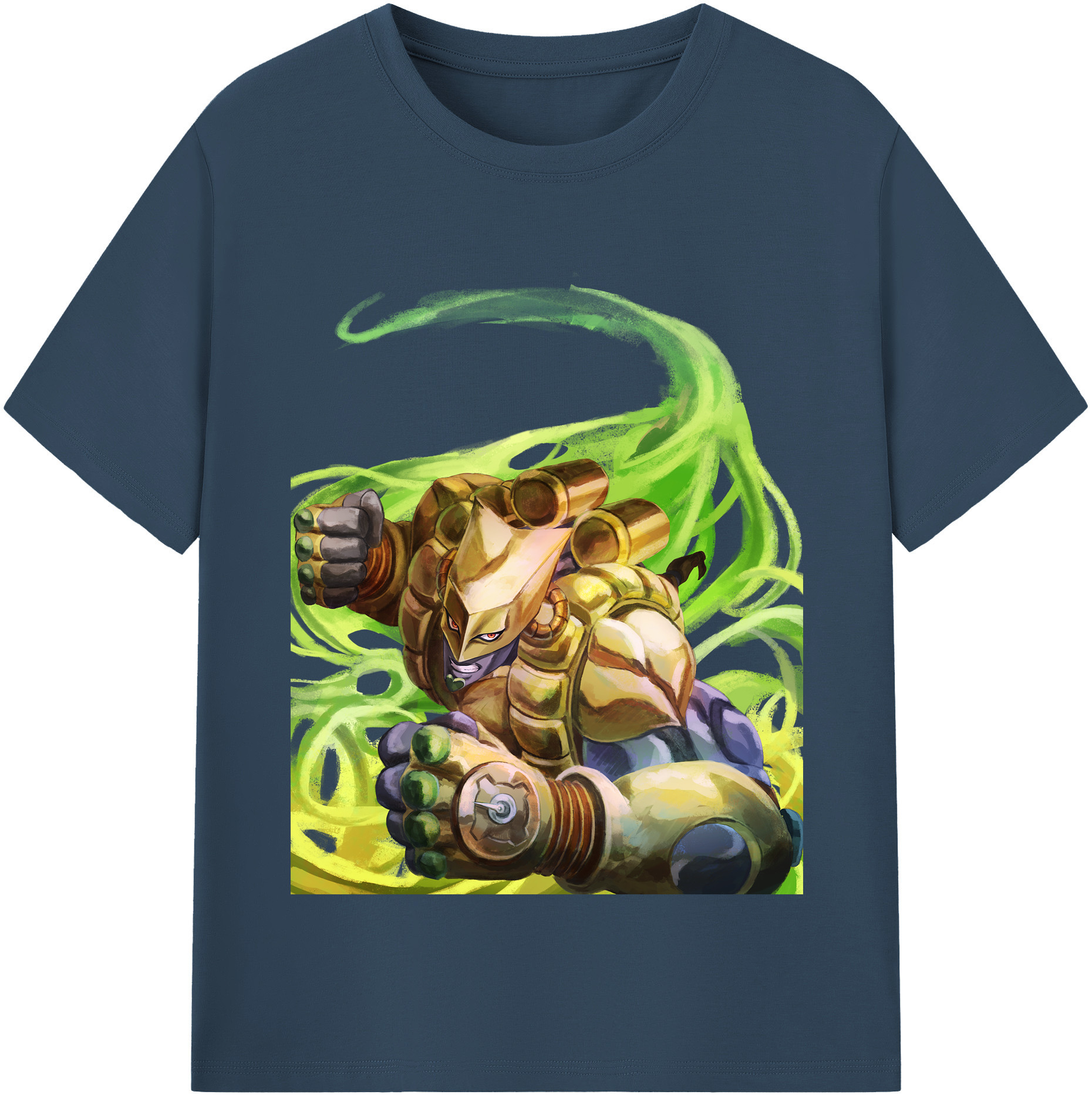 （画像用） ジョジョの奇妙な冒険 ディオ?ブランドー JoJo's Bizarre Adventure Dio Brando レディースカジュアルプリントTシャツ（綿100％）