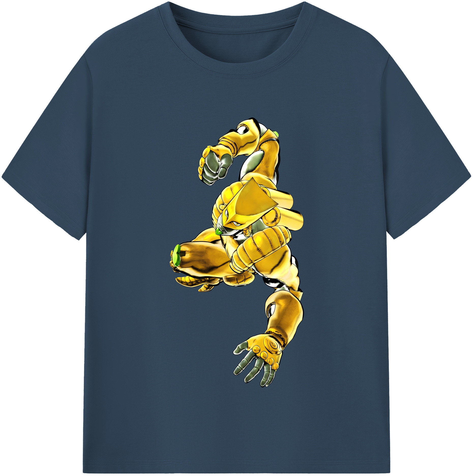 （画像用） ジョジョの奇妙な冒険 ディオ?ブランドー JoJo's Bizarre Adventure Dio Brando レディースカジュアルプリントTシャツ（綿100％）