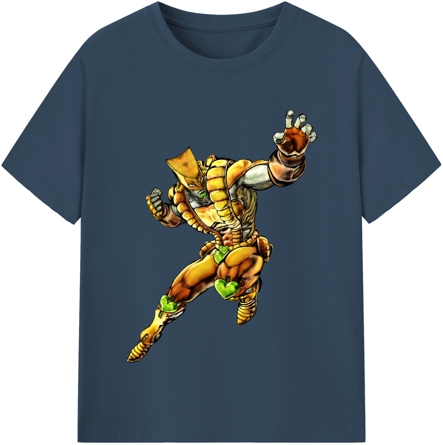 （画像用） ジョジョの奇妙な冒険 ディオ?ブランドー JoJo's Bizarre Adventure Dio Brando レディースカジュアルプリントTシャツ（綿100％）