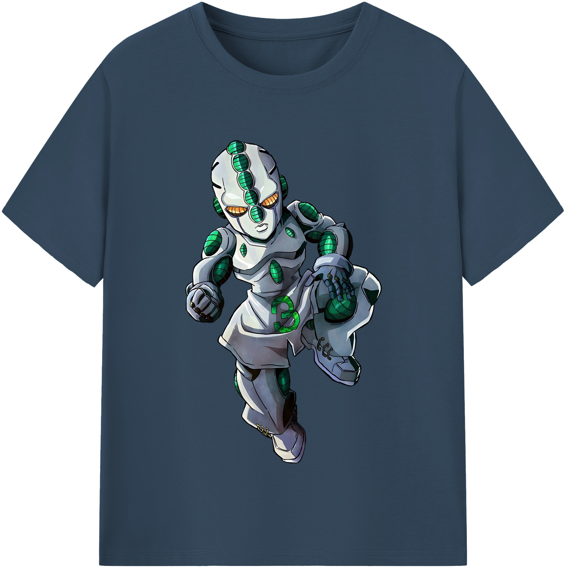 （画像用） ジョジョの奇妙な冒険 広瀨康一 JoJo's Bizarre Adventure Hirose Koichi レディースカジュアルプリントTシャツ（綿100％）