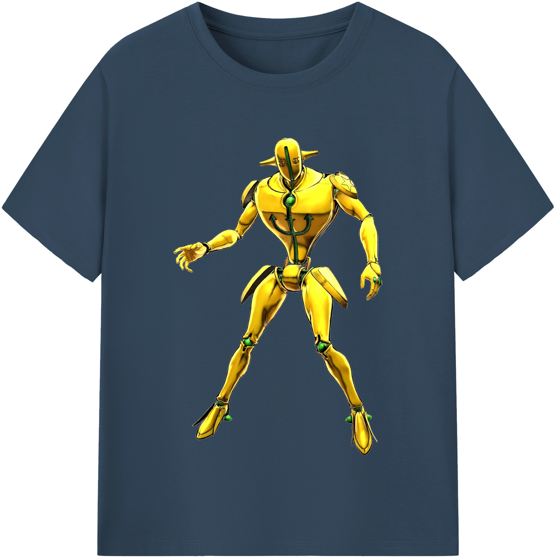 （画像用） ジョジョの奇妙な冒険 JoJo's Bizarre Adventure レディースカジュアルプリントTシャツ（綿100％）