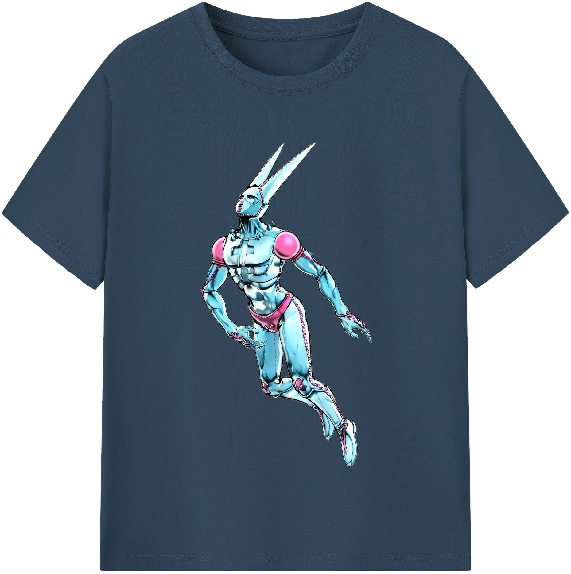 （画像用） ジョジョの奇妙な冒険 JoJo's Bizarre Adventure レディースカジュアルプリントTシャツ（綿100％）