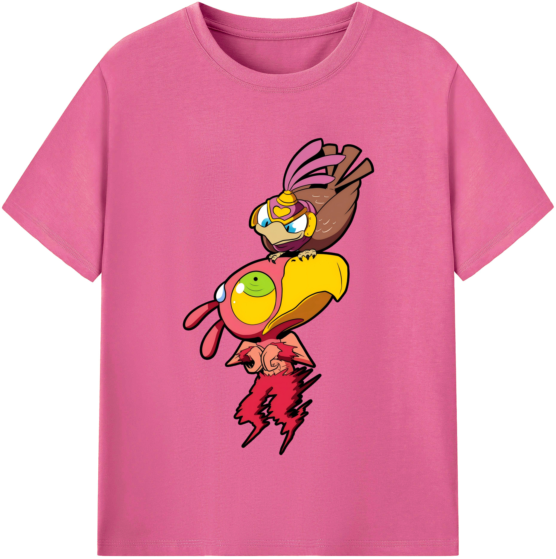 （画像用） ジョジョの奇妙な冒険 JoJo's Bizarre Adventure レディースカジュアルプリントTシャツ（綿100％）