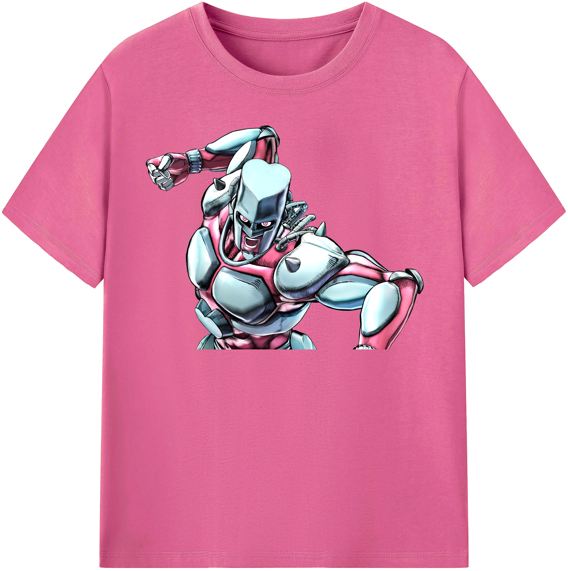（画像用） ジョジョの奇妙な冒険 ひがしかた じょうすけ JoJo's Bizarre Adventure Higashikata Josuke レディースカジュアルプリントTシャツ（綿100％）