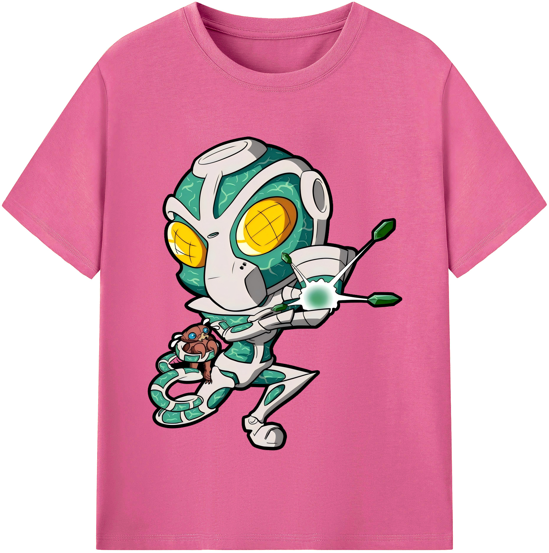 （画像用） ジョジョの奇妙な冒険 花京院 典明（かきょういん のりあき） JoJo's Bizarre Adventure Kakyoin Noriaki レディースカジュアルプリントTシャツ（綿100％）
