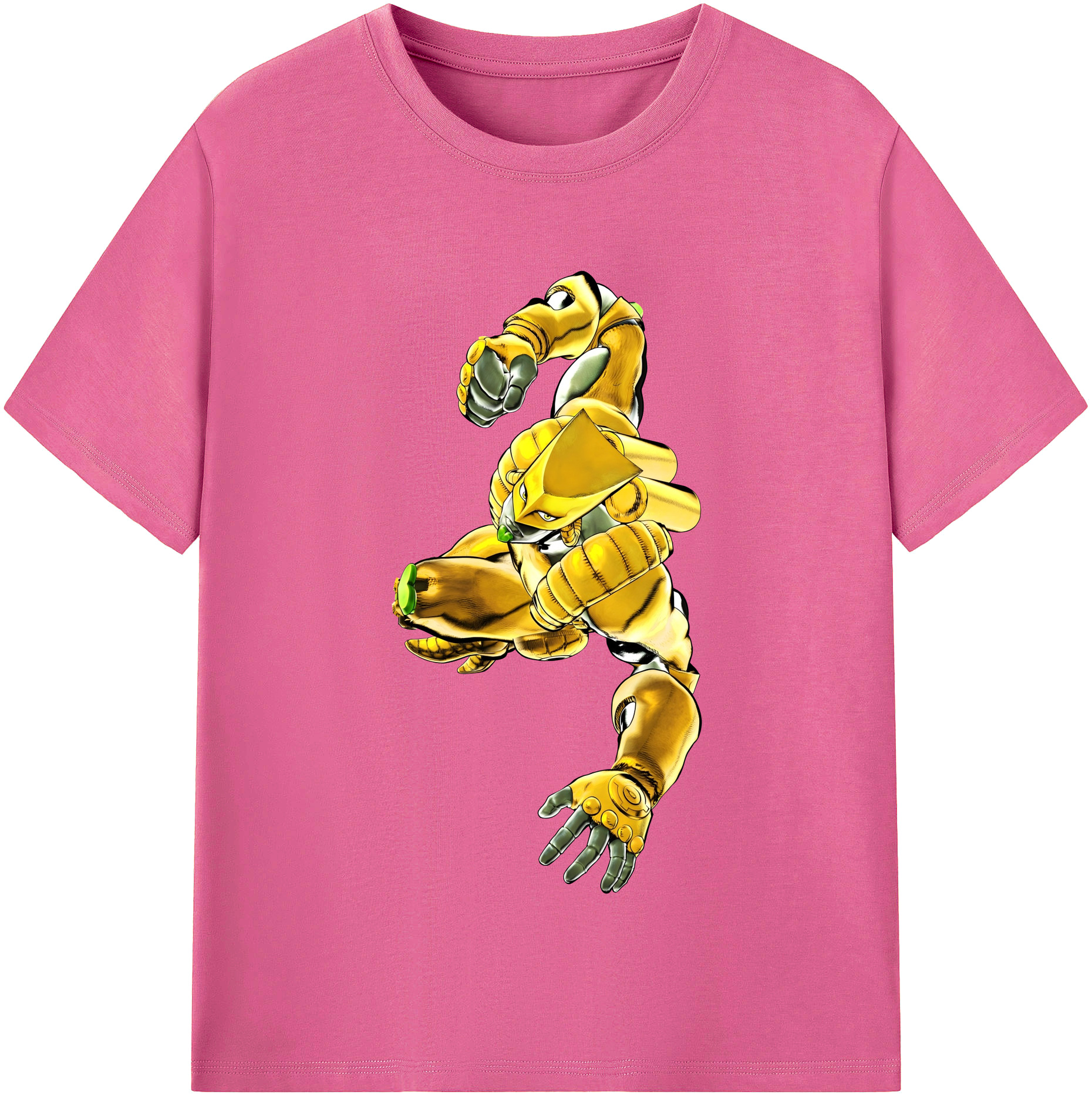 （画像用） ジョジョの奇妙な冒険 ディオ?ブランドー JoJo's Bizarre Adventure Dio Brando レディースカジュアルプリントTシャツ（綿100％）