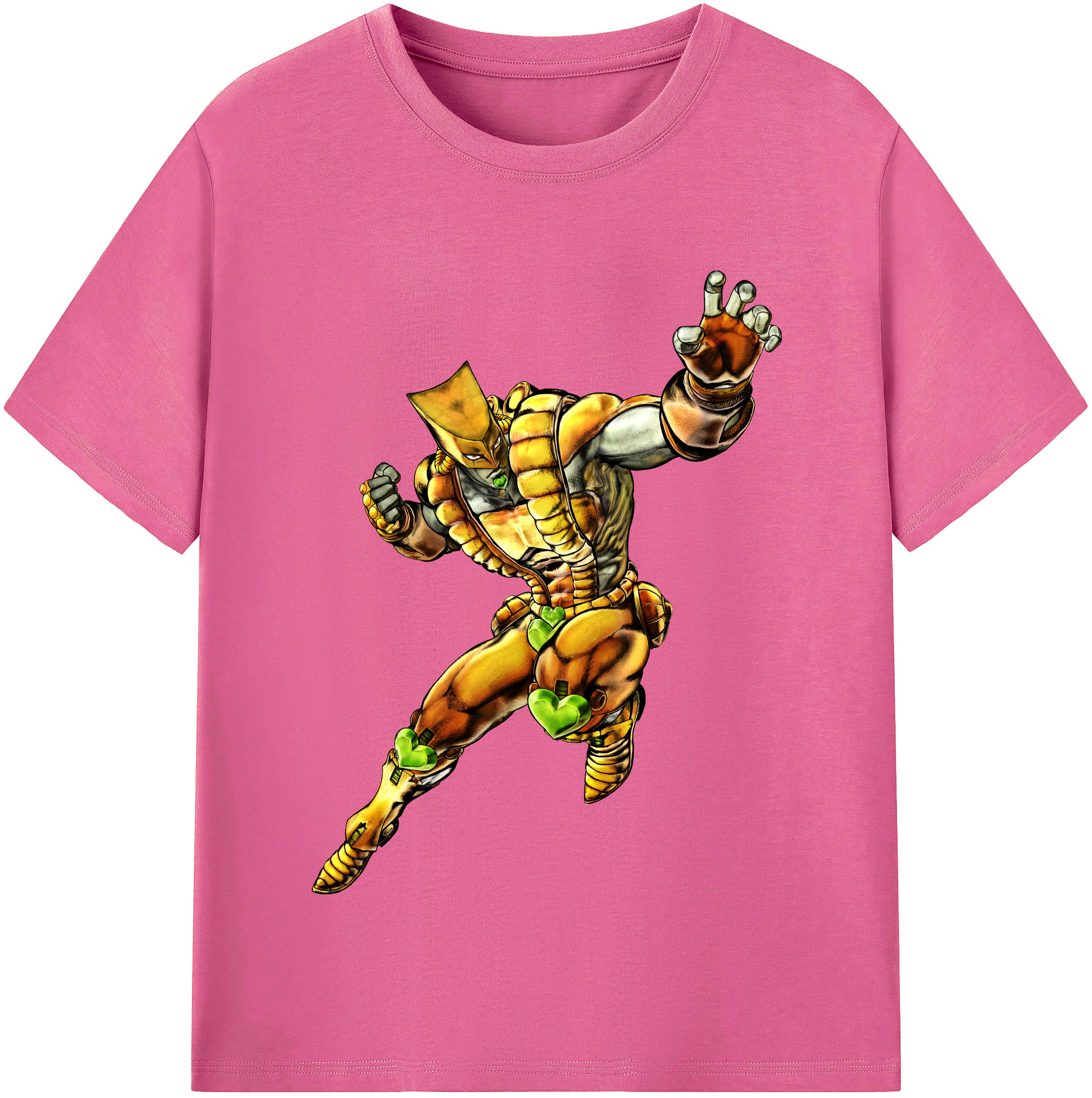（画像用） ジョジョの奇妙な冒険 ディオ?ブランドー JoJo's Bizarre Adventure Dio Brando レディースカジュアルプリントTシャツ（綿100％）