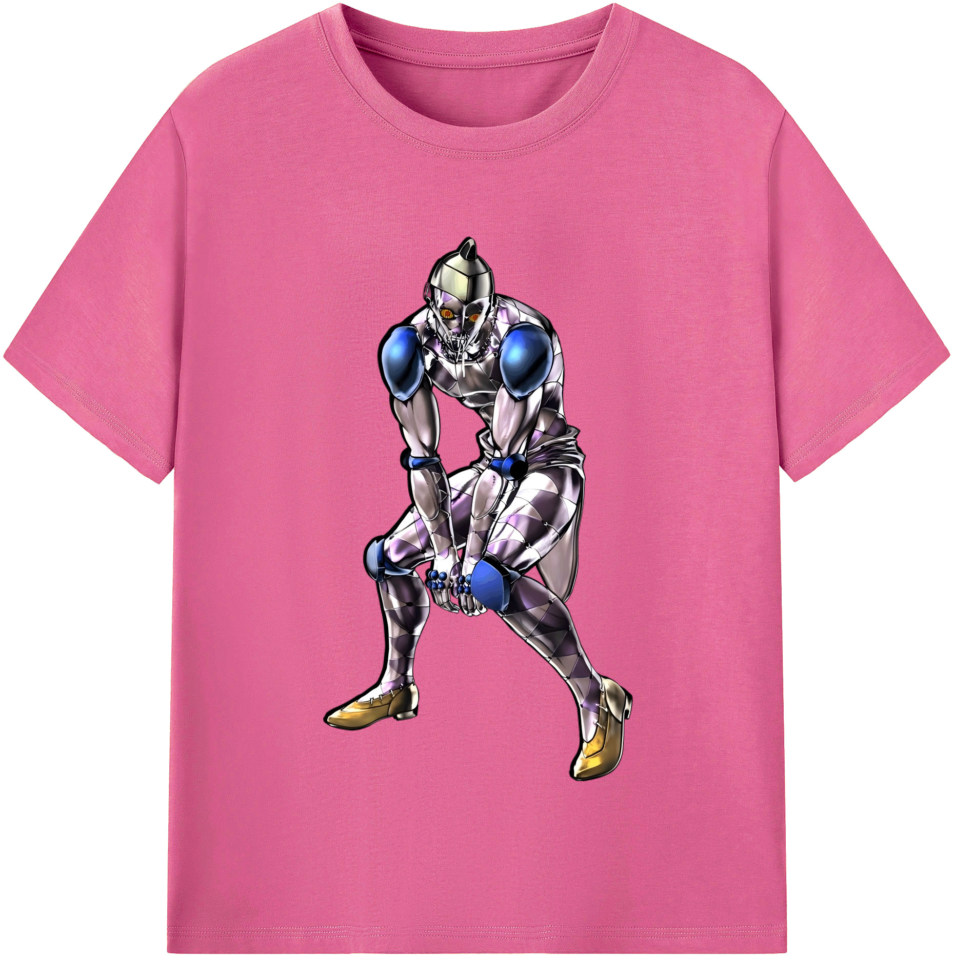 （画像用） ジョジョの奇妙な冒険 JoJo's Bizarre Adventure レディースカジュアルプリントTシャツ（綿100％）