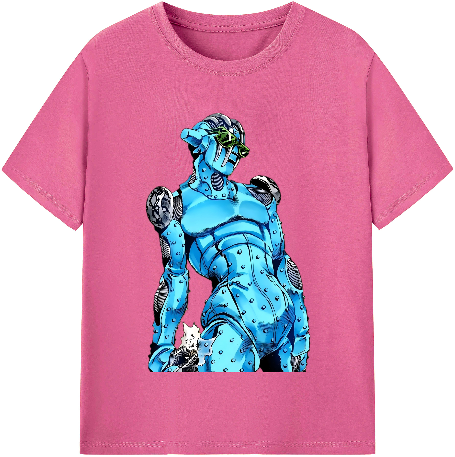 （画像用） ジョジョの奇妙な冒険 JoJo's Bizarre Adventure レディースカジュアルプリントTシャツ（綿100％）