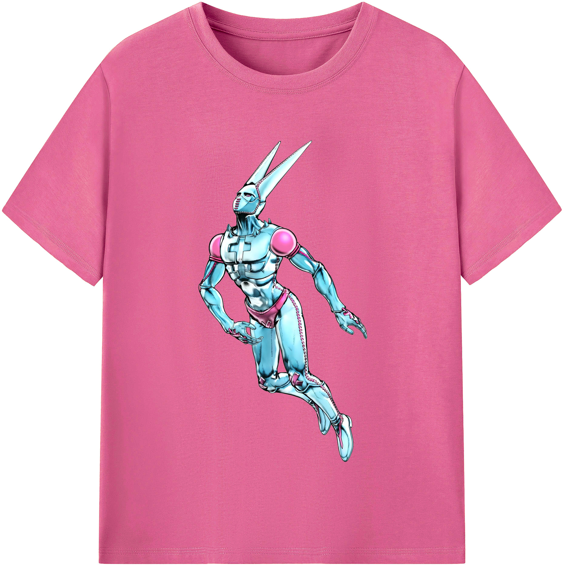 （画像用） ジョジョの奇妙な冒険 JoJo's Bizarre Adventure レディースカジュアルプリントTシャツ（綿100％）