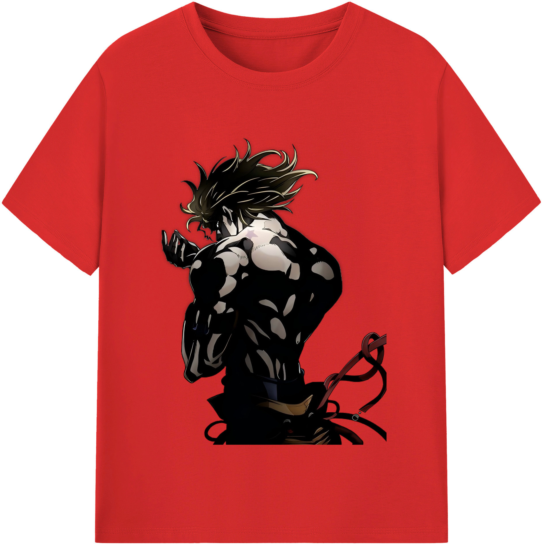 （画像用） ジョジョの奇妙な冒険 ディオ?ブランドー JoJo's Bizarre Adventure Dio Brando レディースカジュアルプリントTシャツ（綿100％）