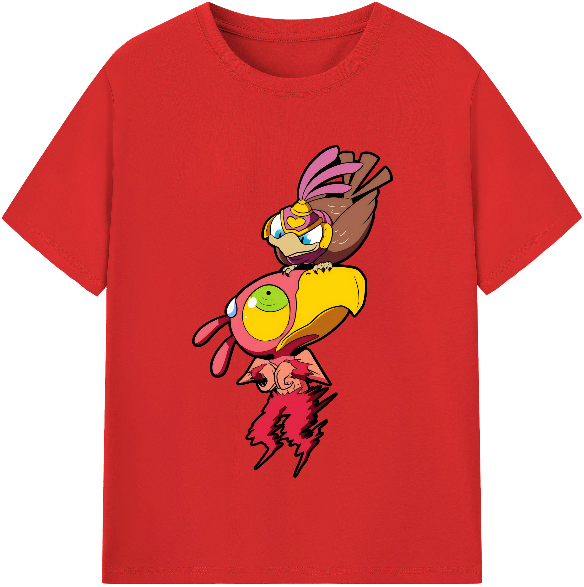 （画像用） ジョジョの奇妙な冒険 JoJo's Bizarre Adventure レディースカジュアルプリントTシャツ（綿100％）