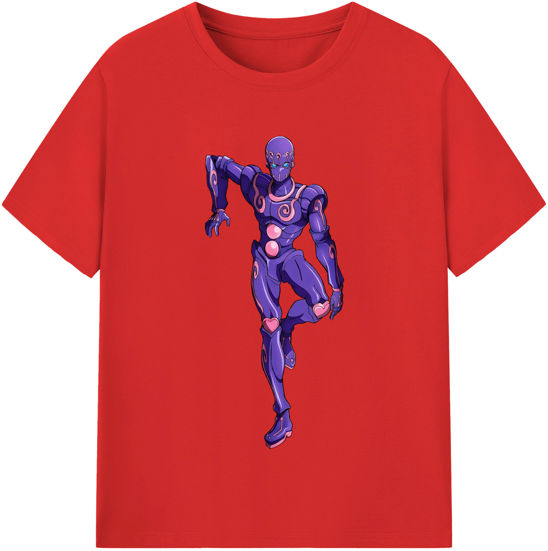 （画像用） ジョジョの奇妙な冒険 JoJo's Bizarre Adventure レディースカジュアルプリントTシャツ（綿100％）