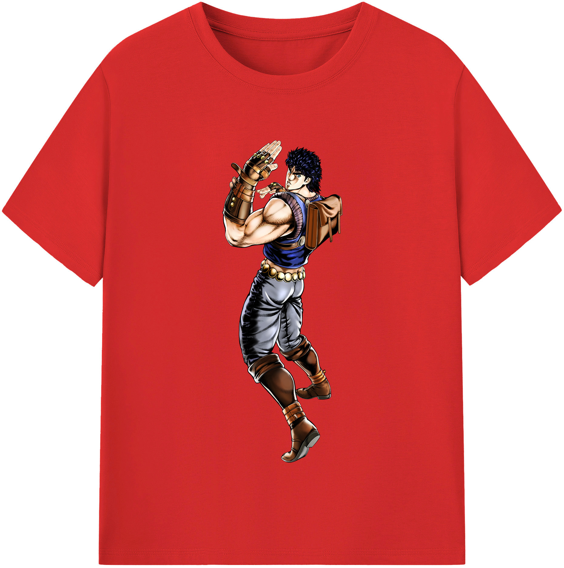 （画像用） ジョジョの奇妙な冒険 /ジョナサン?ジョースター JoJo's Bizarre Adventure Jonathan Joestar レディースカジュアルプリントTシャツ（綿100％）