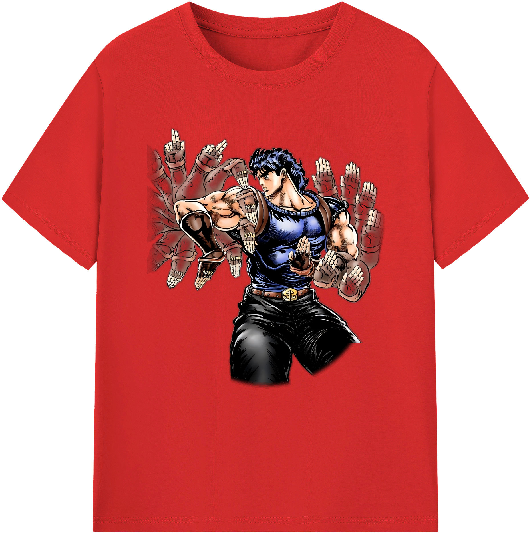 （画像用） ジョジョの奇妙な冒険 /ジョナサン?ジョースター JoJo's Bizarre Adventure Jonathan Joestar レディースカジュアルプリントTシャツ（綿100％）