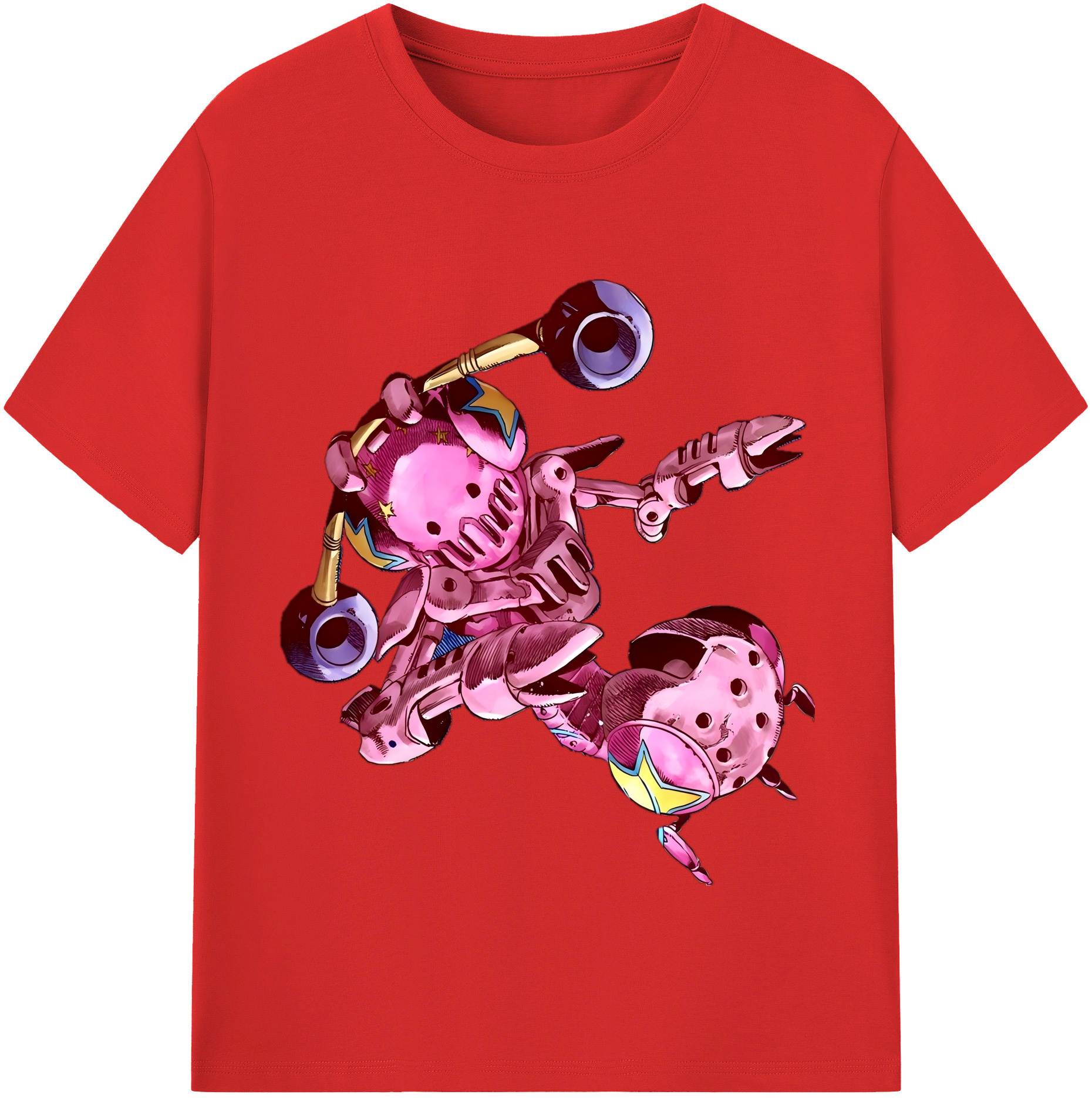 （画像用） ジョジョの奇妙な冒険 ジョナサン?ジョースター JoJo's Bizarre Adventure Jonathan Joestar レディースカジュアルプリントTシャツ（綿100％）