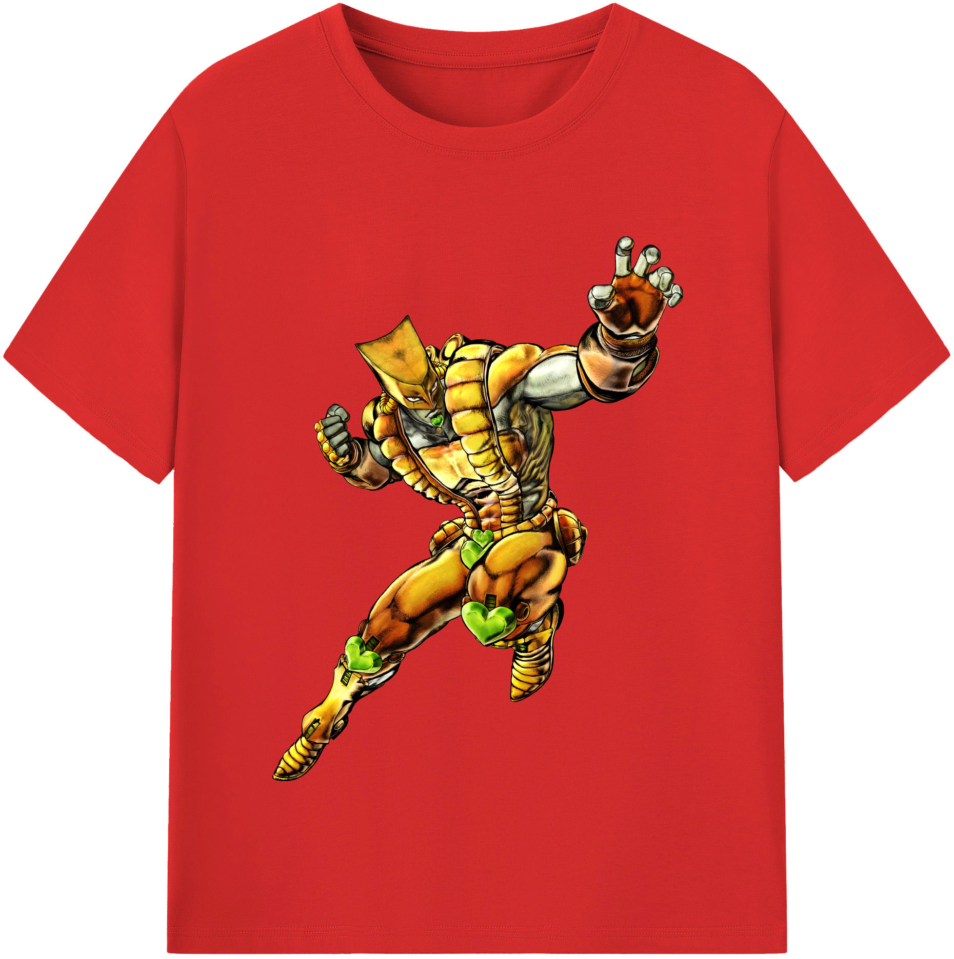 （画像用） ジョジョの奇妙な冒険 ディオ?ブランドー JoJo's Bizarre Adventure Dio Brando レディースカジュアルプリントTシャツ（綿100％）